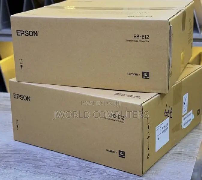 Epson Eb-E12 Projector 3lcd Technology Xga 3600 Lumens