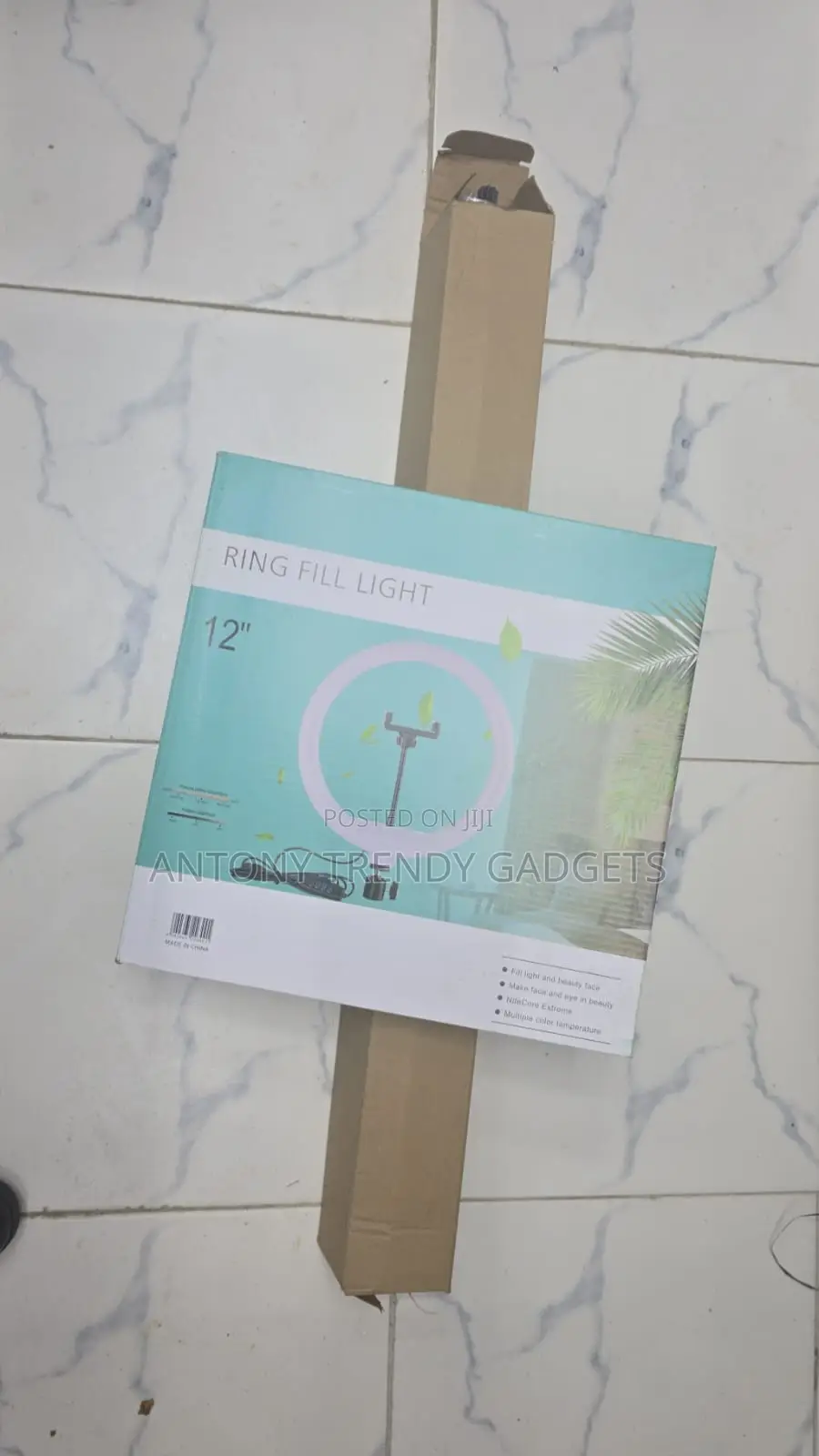 12-inch Led Ring Fill Light With Stand, Led Ring Light With Stand