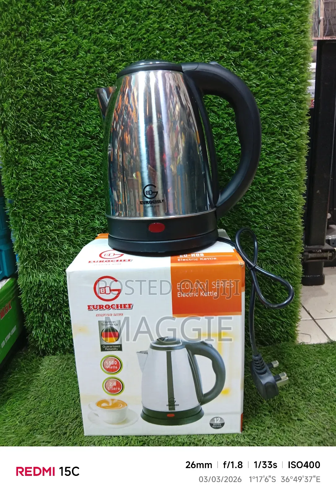Eurochef Electric Kettle