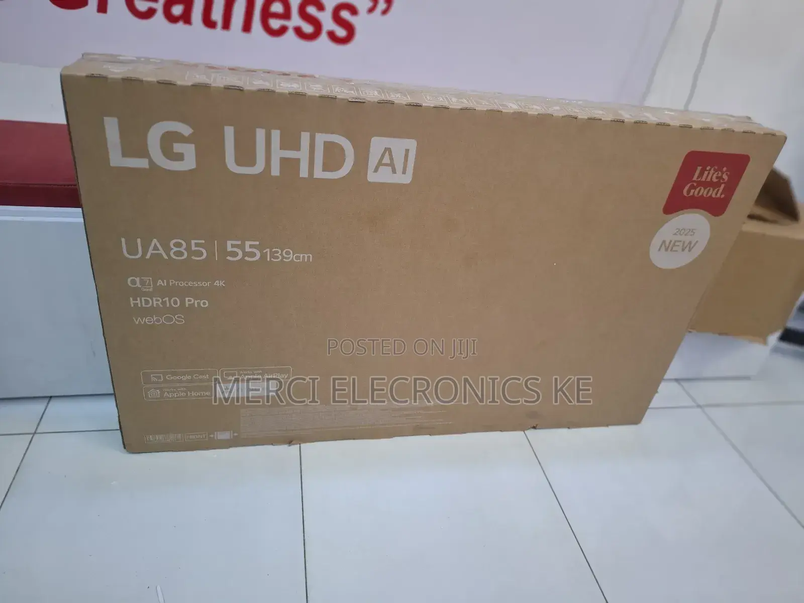 Lg 55-Inch Uhd Ai Ua85 Smart Tv 55ua85006la Magic Remote Hdr10