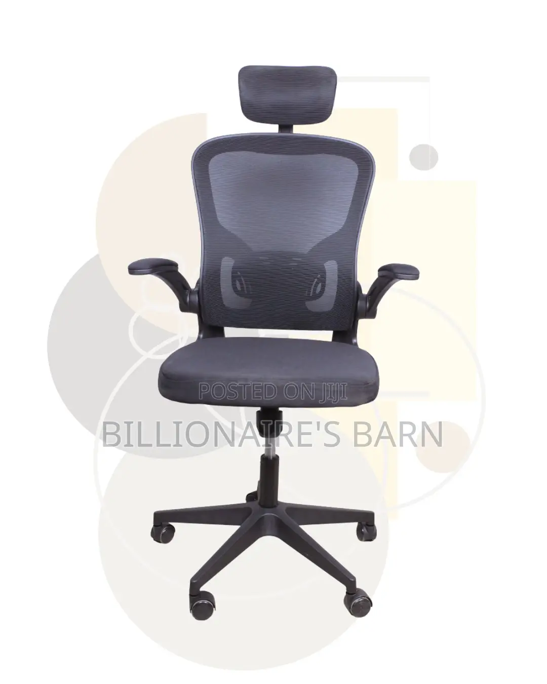 Grey Ergonomic Mesh Chair | Cool Airflow for Warm Afternoons |