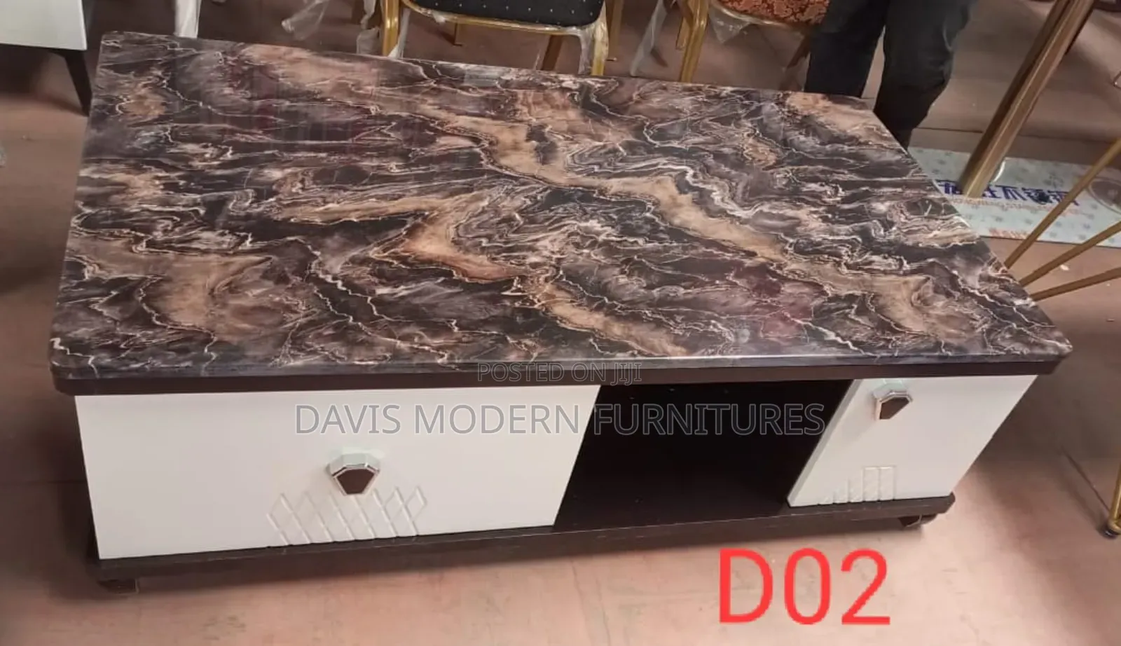 Marble Teble With Drawers