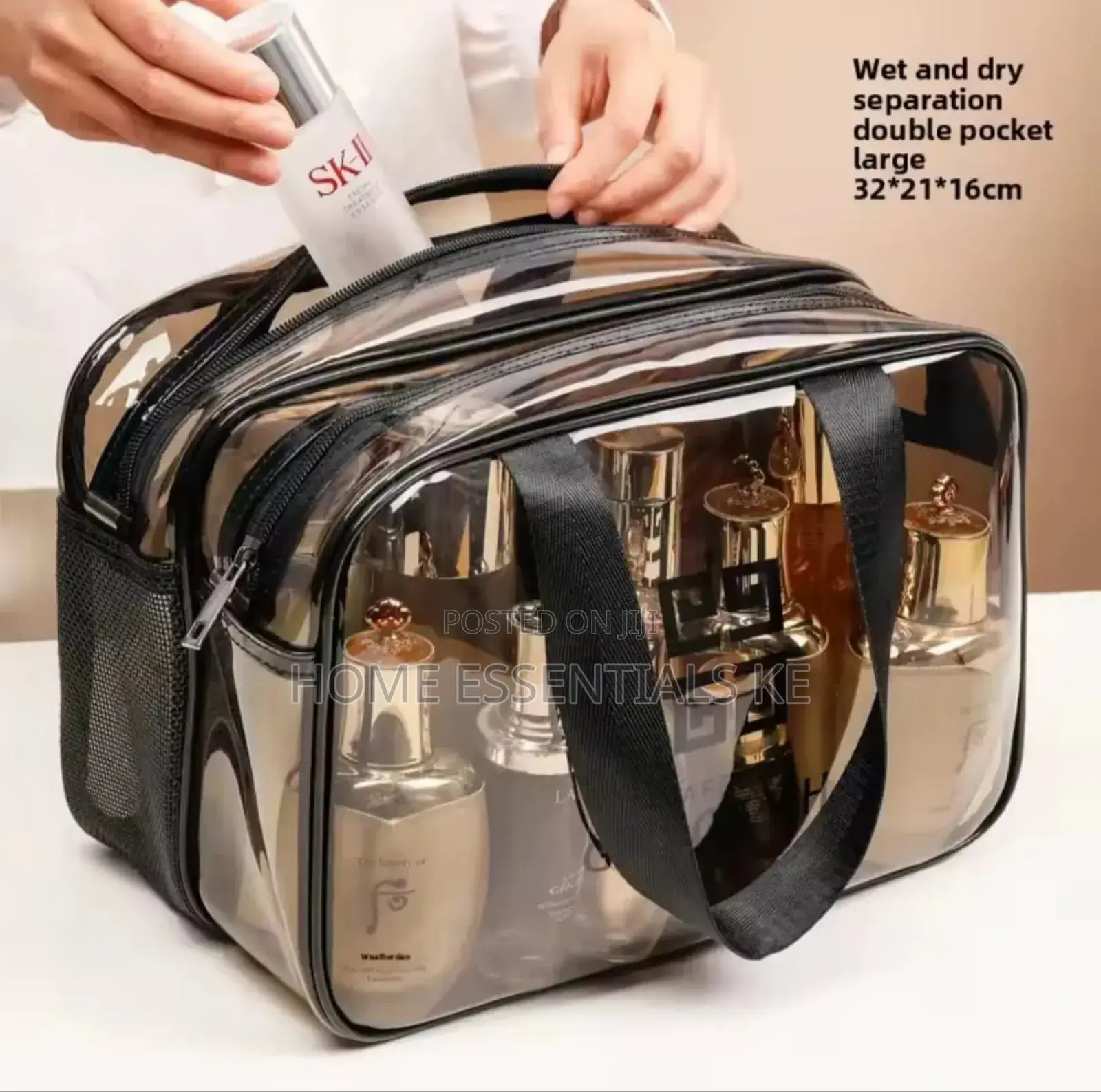*Travel Portable Cosmetic Bag*
Washable Bags