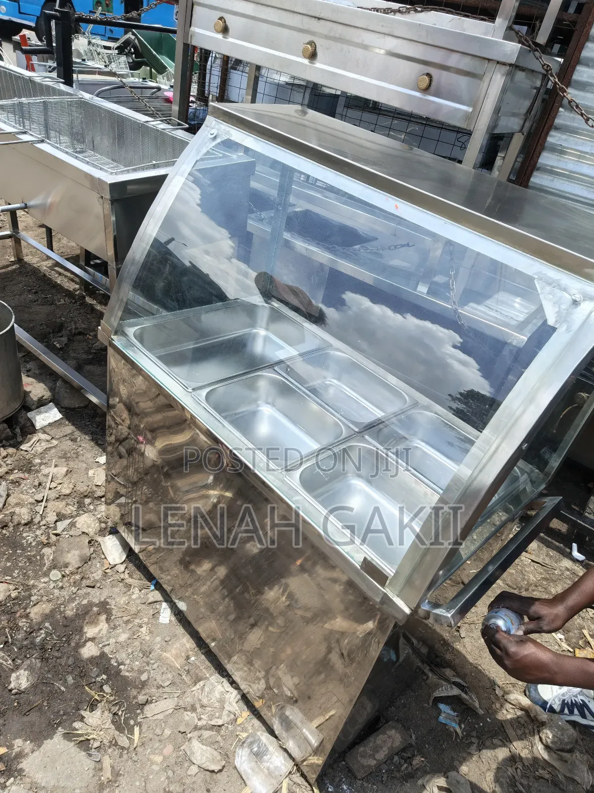 Commercial Food Warmer Display
