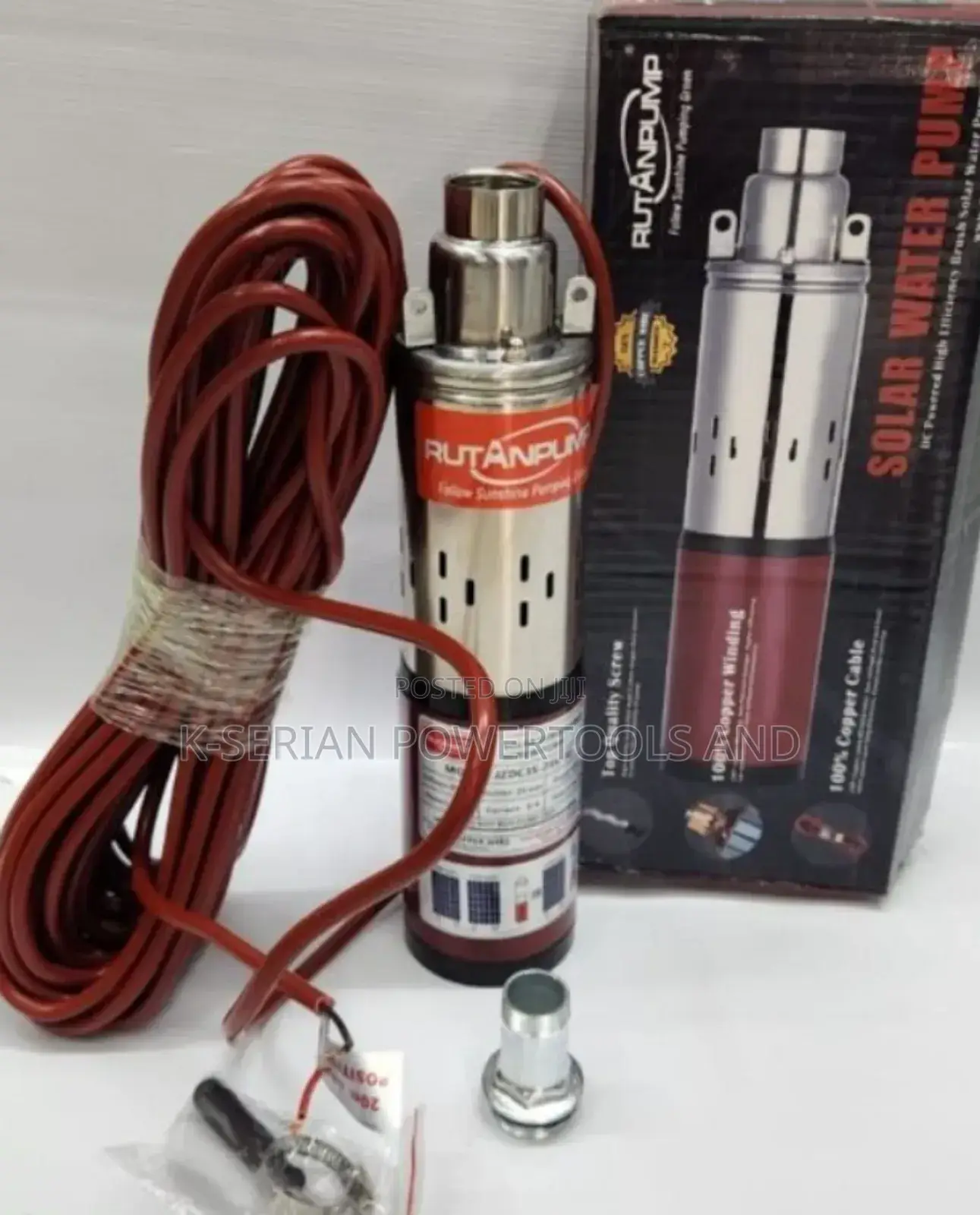 Rutan 50m Submersible Solar Water Pump/Submersible Solar Water Pump