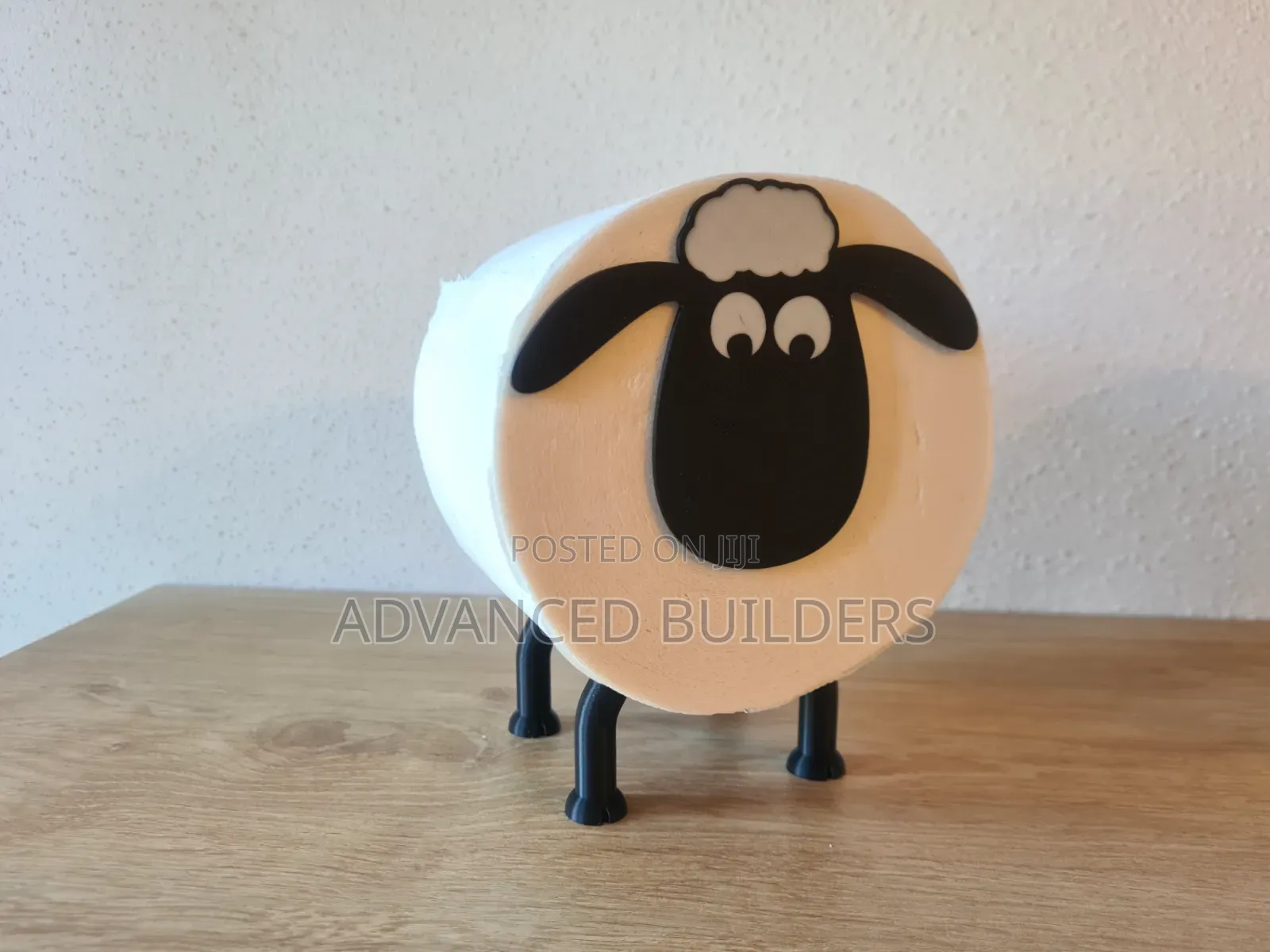 3d Printed Funny Sheep Toilet Roll Holder