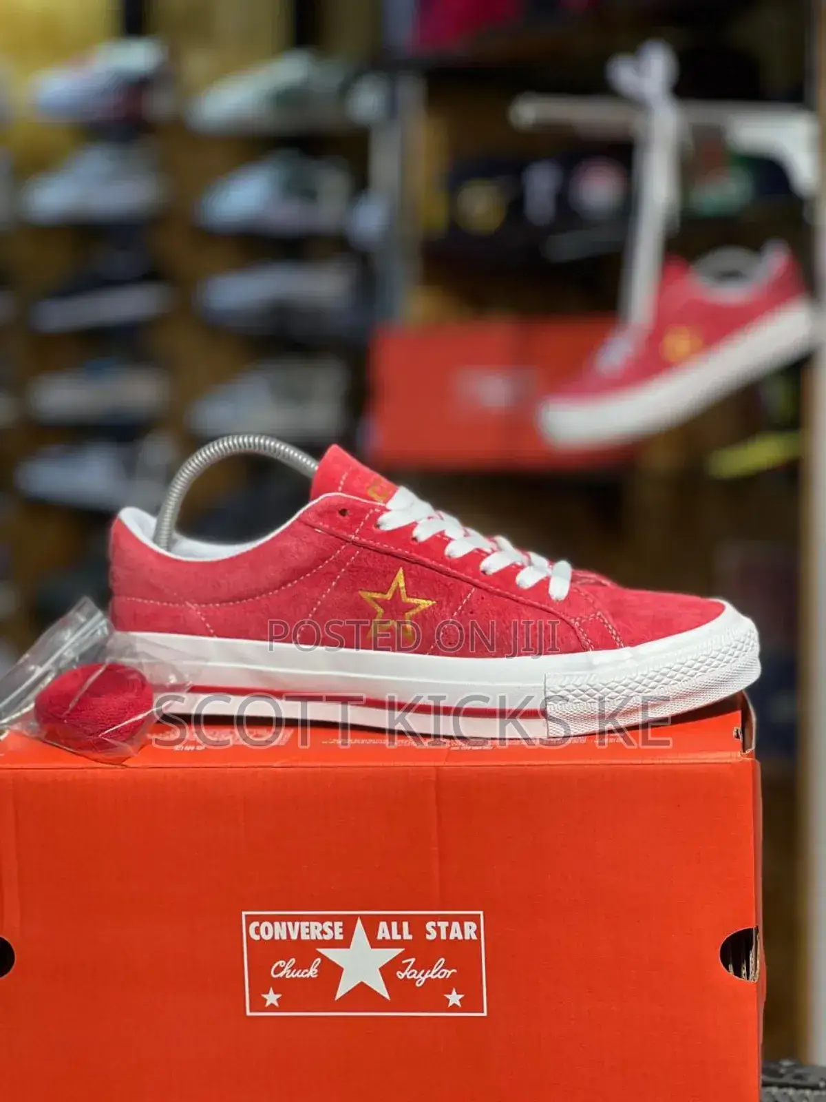 Converse One Star Pro Suede Low Varsity Red
