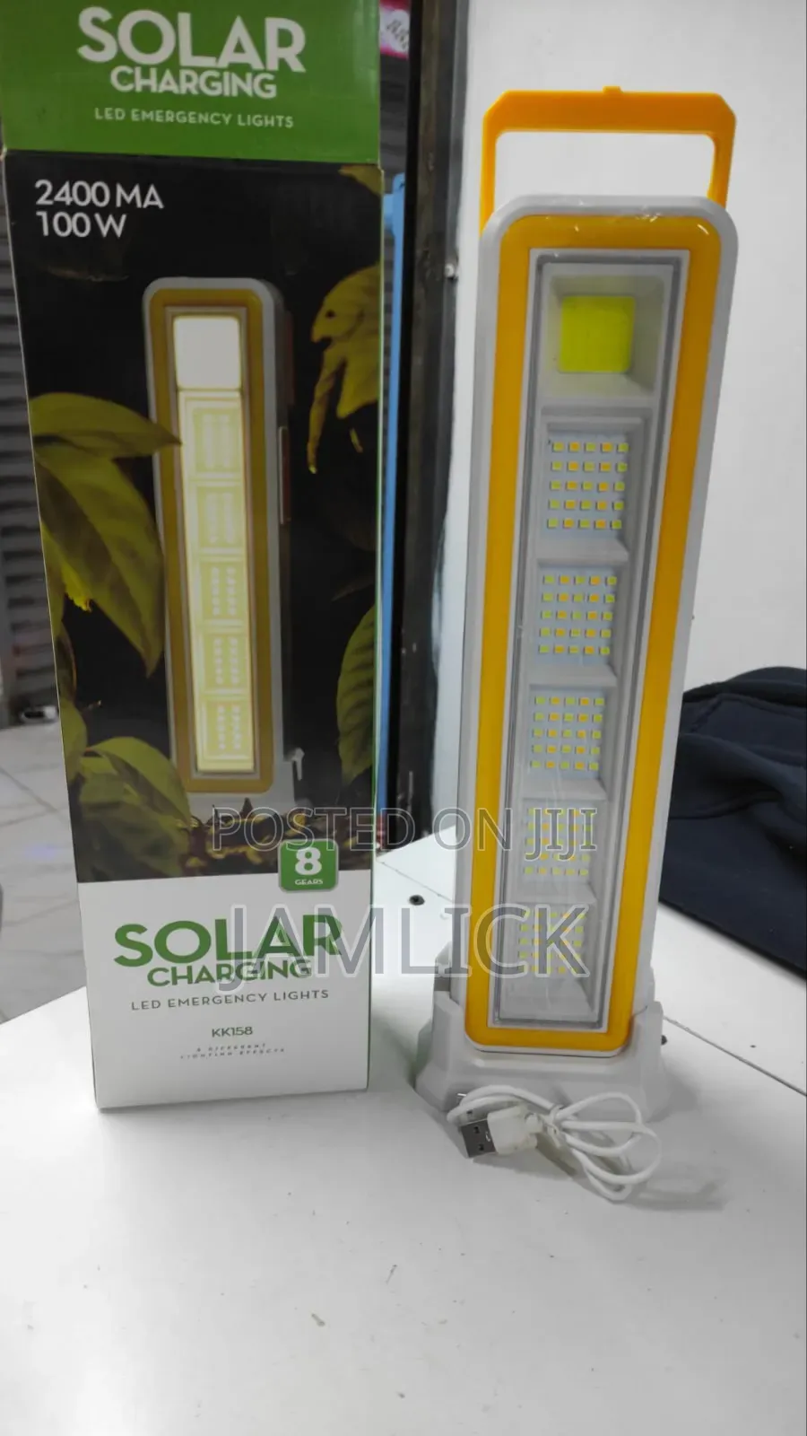 High Bright 100w Solar Emergency Light - Hk