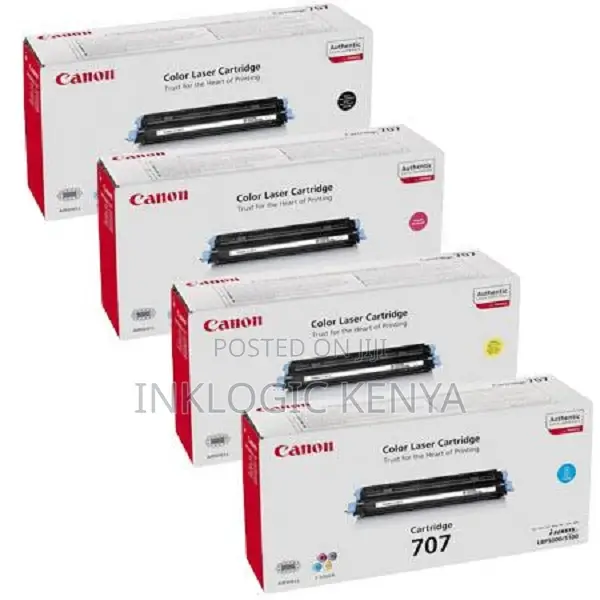Canon 707 Full Set Original Toners