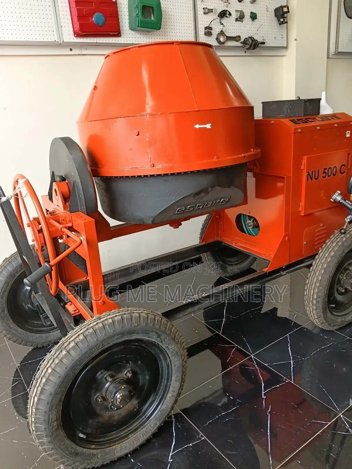 Electric Concrete Mixer 400 Litres