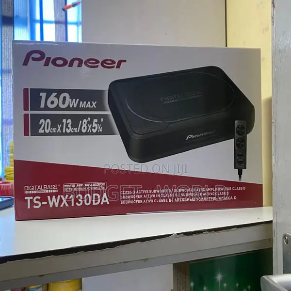 Pioneer Ts-Wx130da Car Subwoofer 160w Peak Power