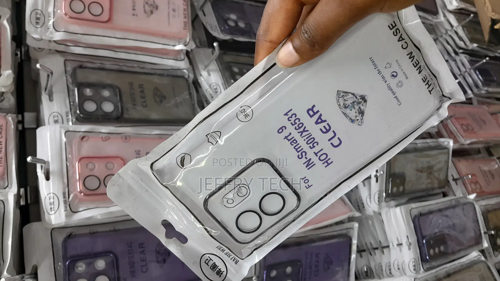 Hioker Frosted Matte Transparent Cover for Infinix Smart 9 Hot50i