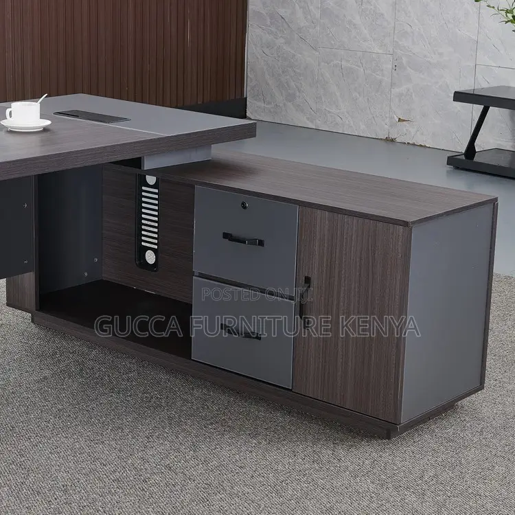 1.8 Meters Director's L-shaped Office Table
