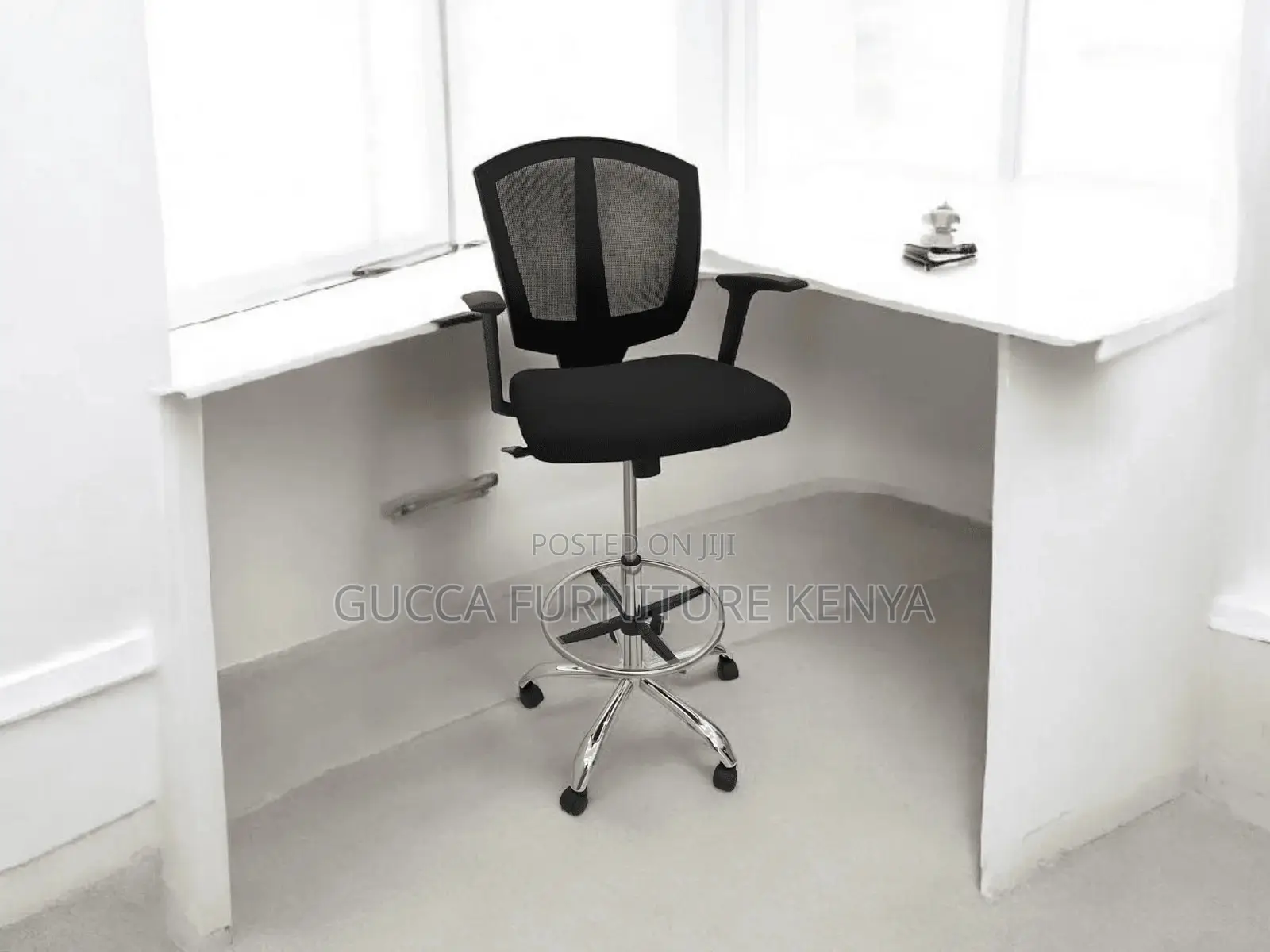 Executive High-back Cashier Mesh Office Chair