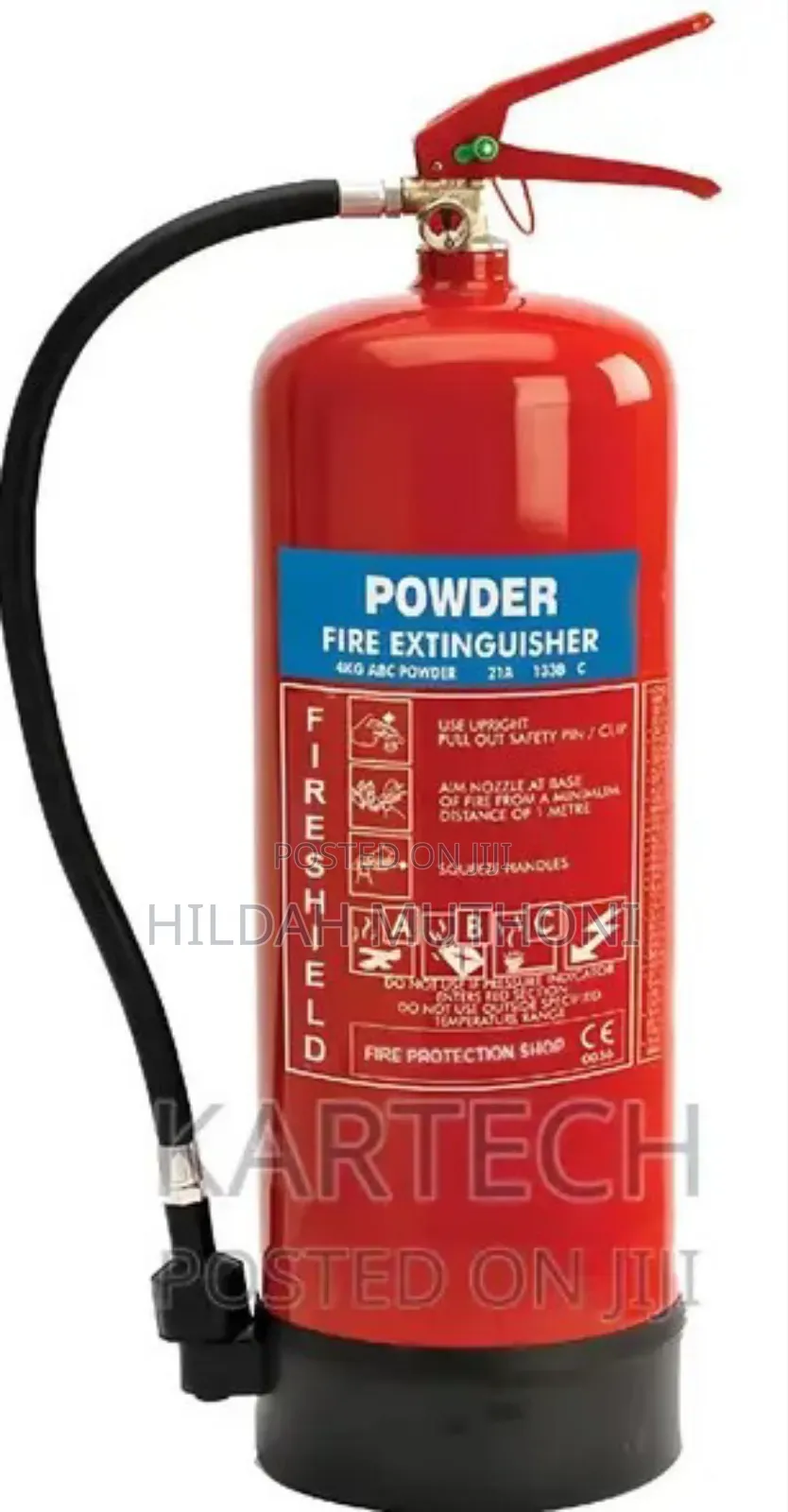 4 Kgs Dry Powder Fire Extinguisher