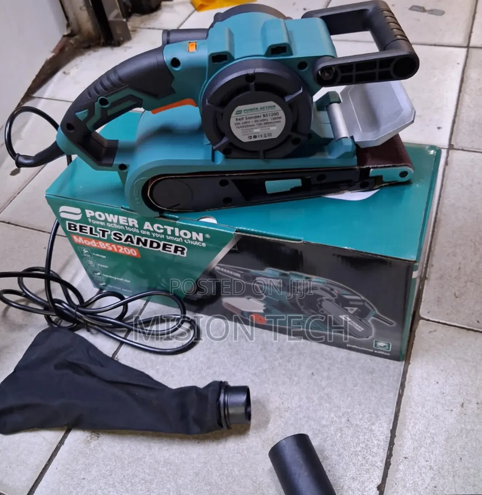 Power Action Belt Sander
1200 Watts