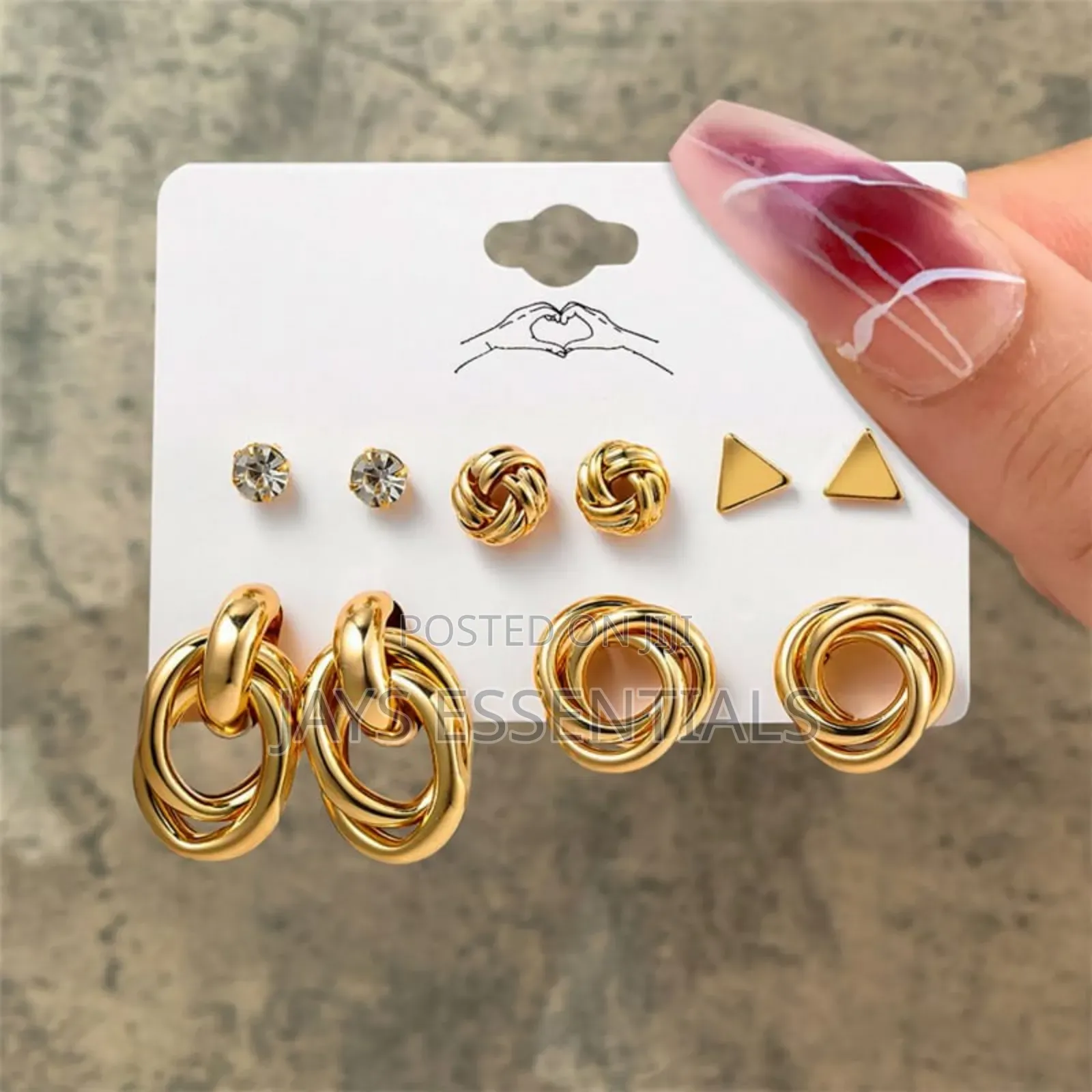 Minimalist Sets of Earrings