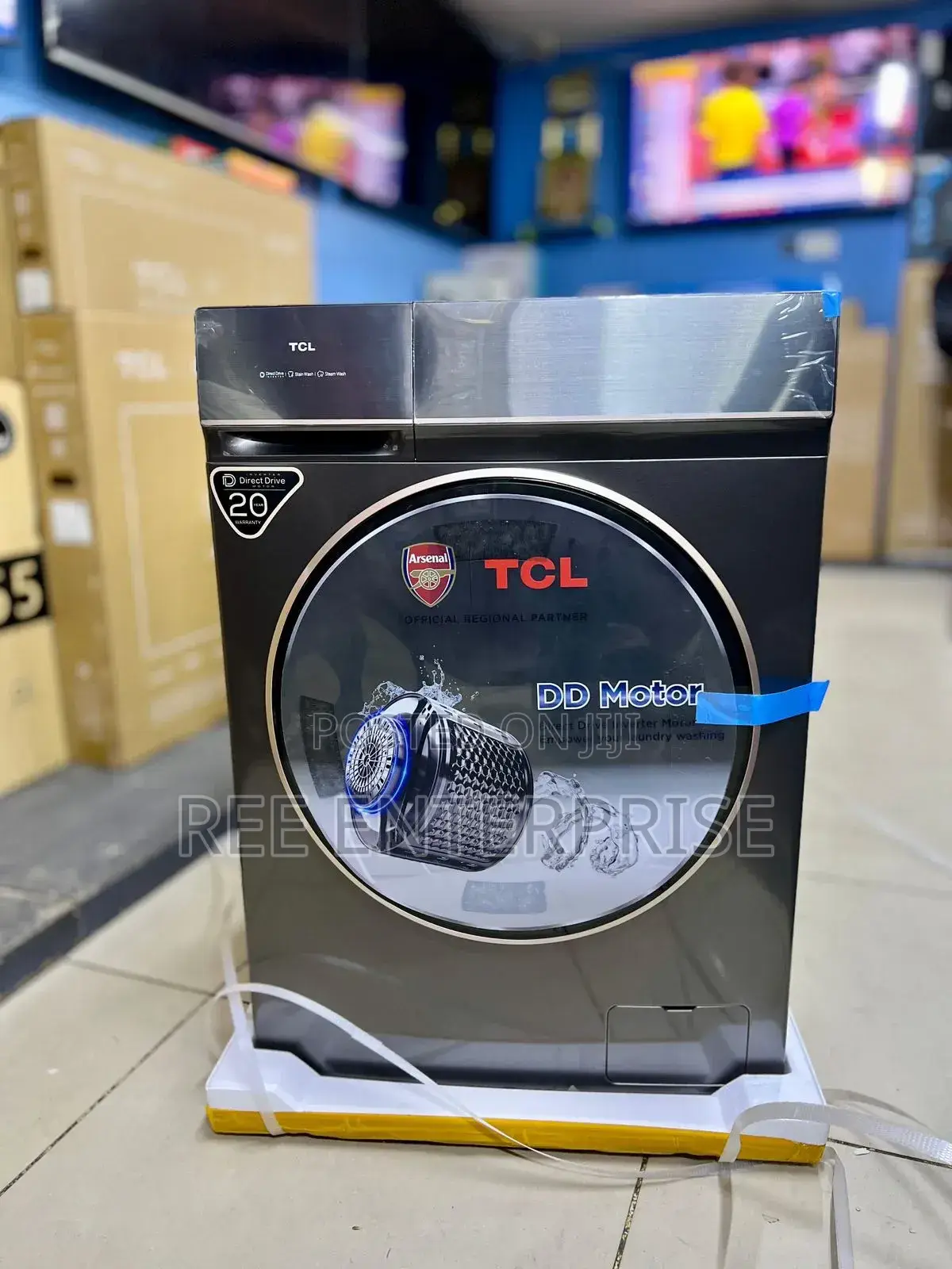 Wash And Dry Digital C7110wdg Tcl  10kg  Washing Machine