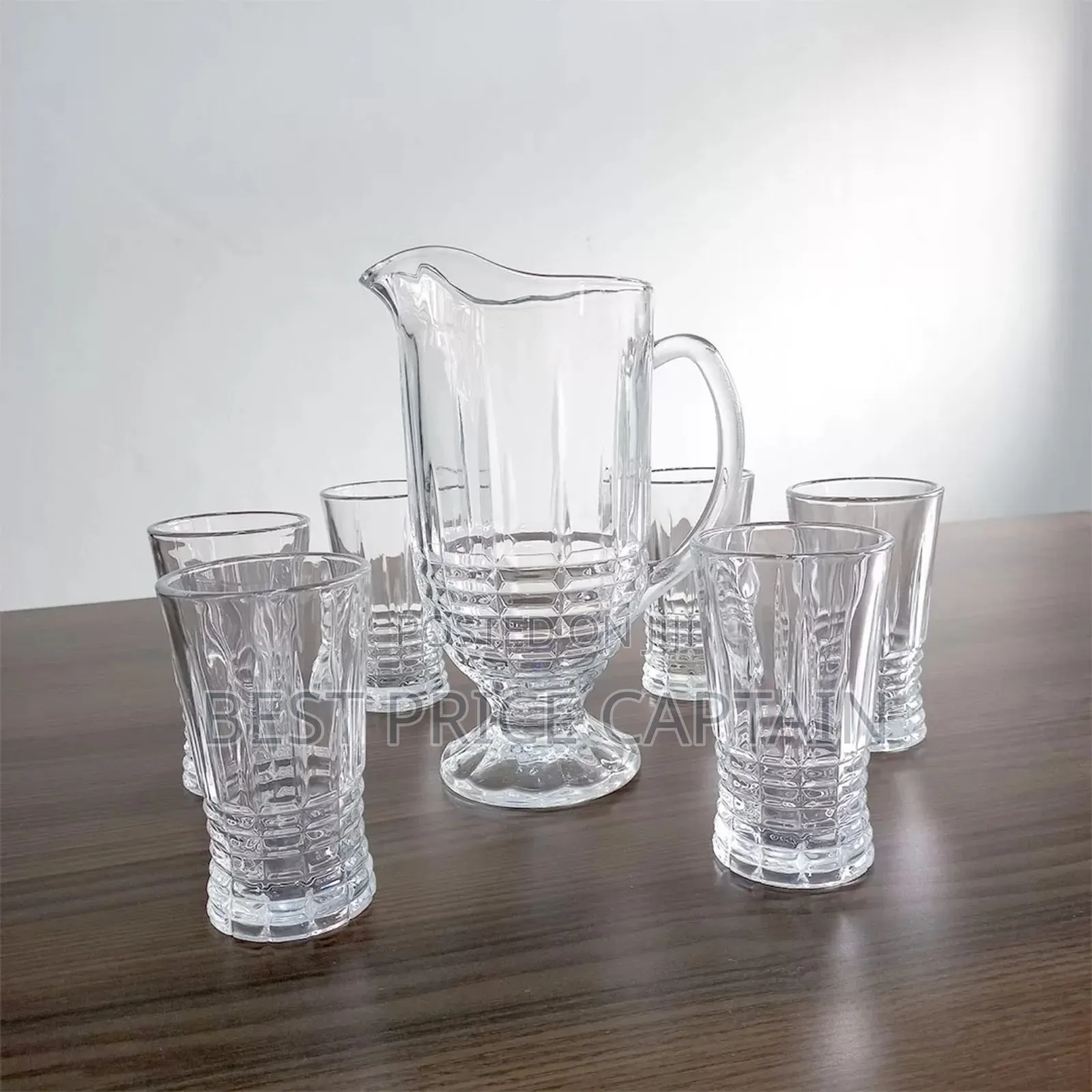 *7pcs Water / Juice / Milkshakes Glass Set
