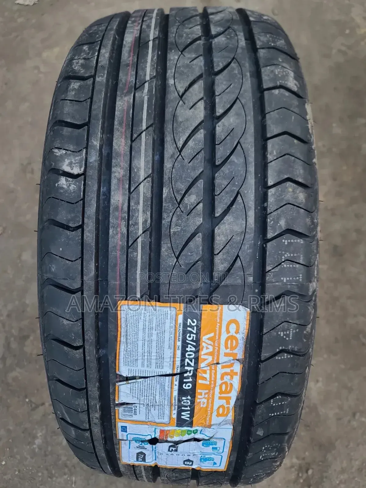 275/40r19 Centara Tyres 101 W X/L Vanti H/P