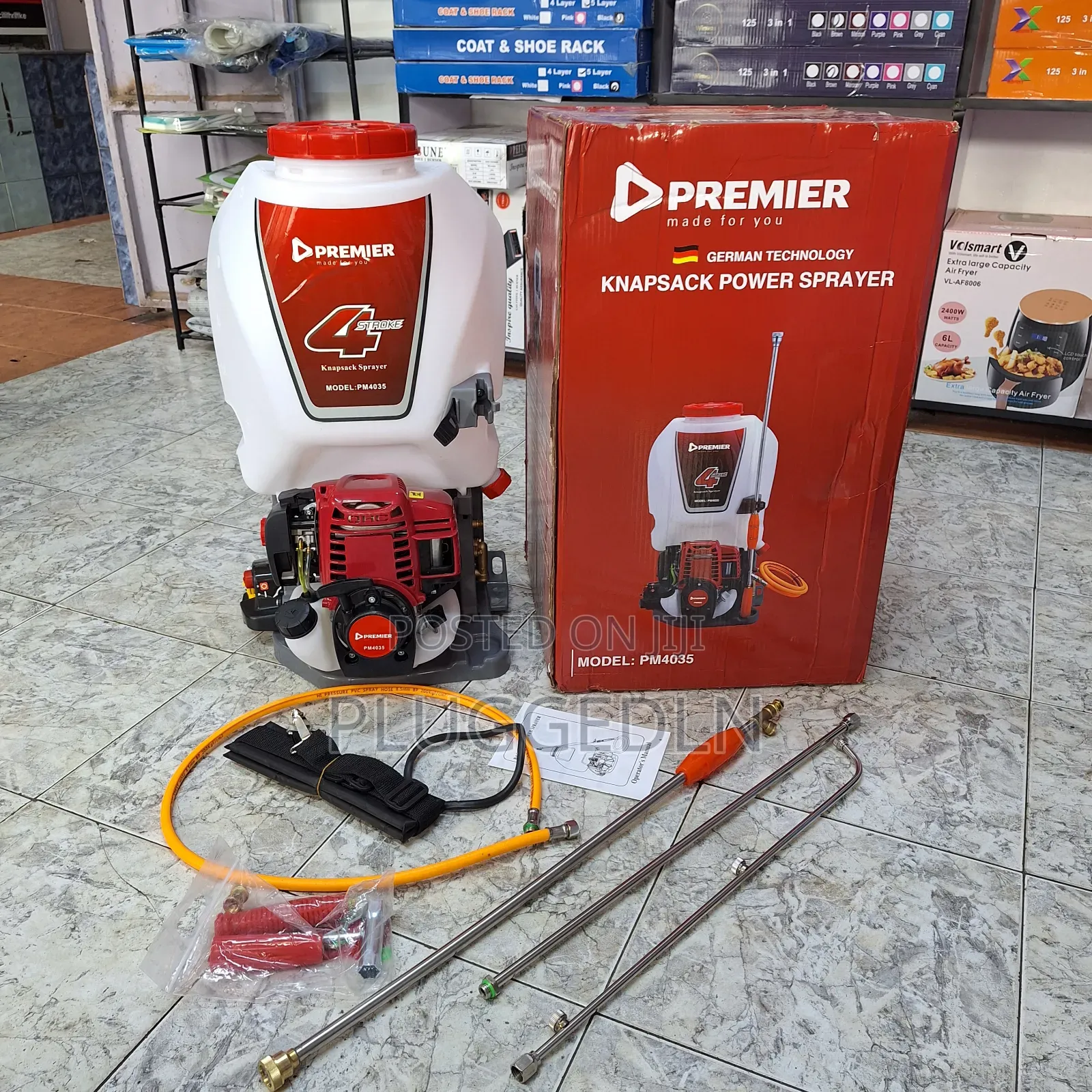 Premier Knapsack Engine Sprayer (Model Pm4035) 4 Stroke