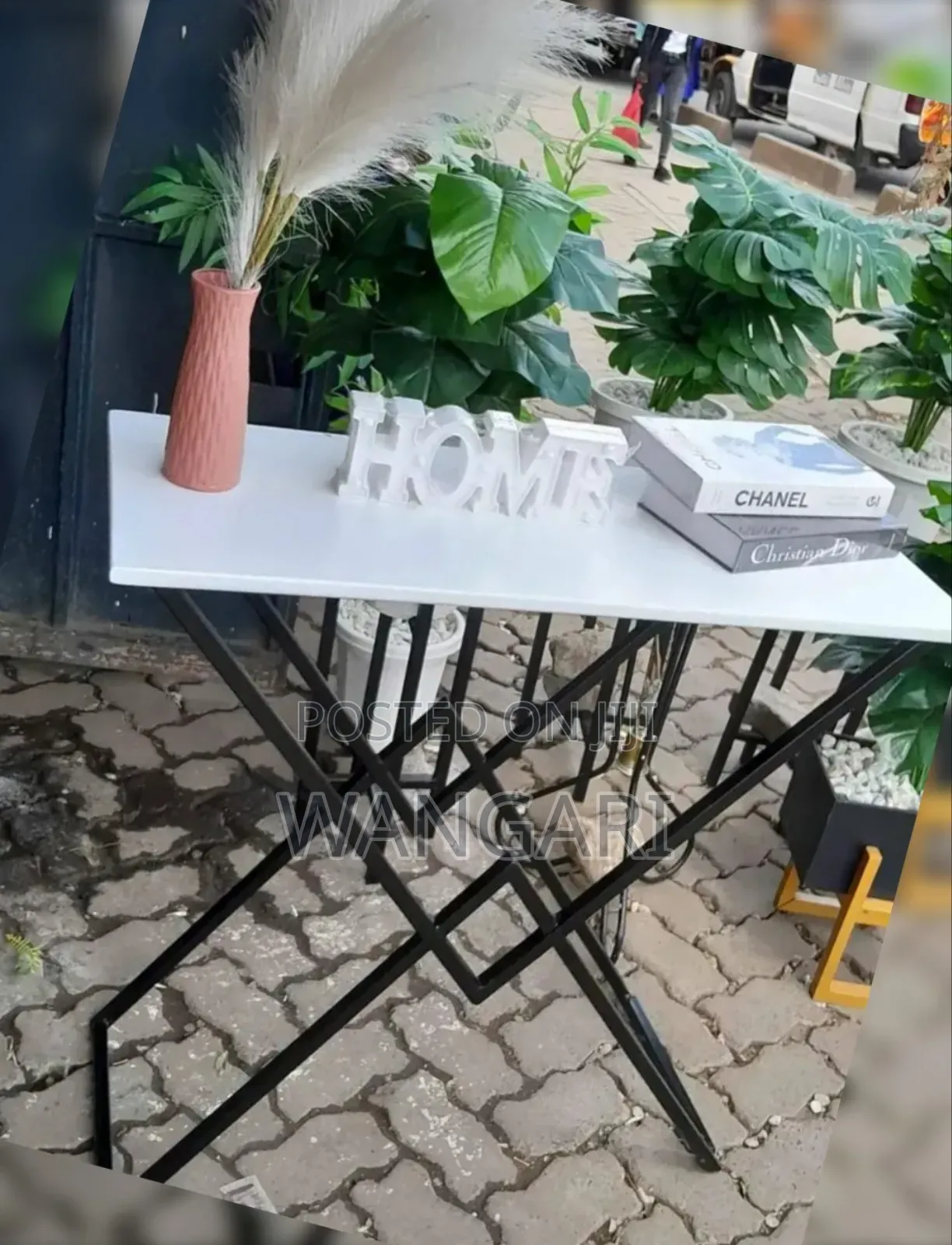 Marble Top Consoic Table