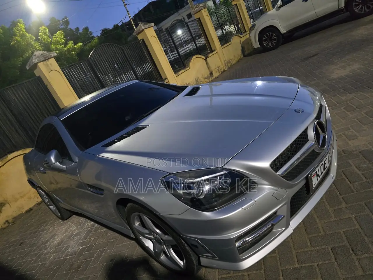 Mercedes-Benz SLK-Class 2014 Silver