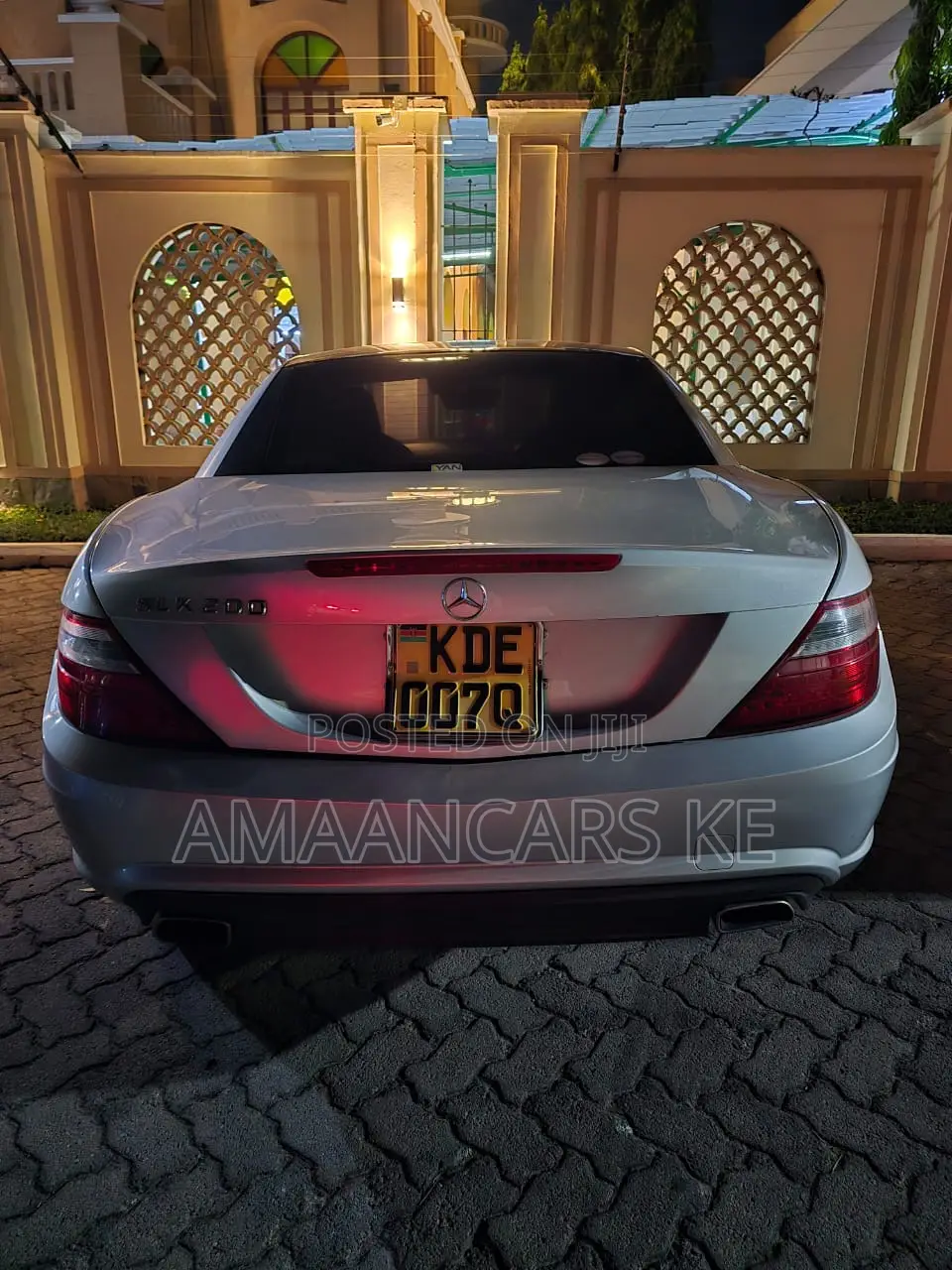 Mercedes-Benz SLK-Class 2014 Silver