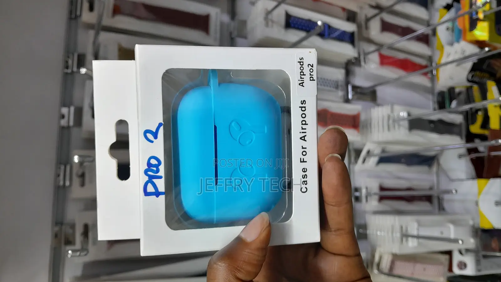 Ringke Silicone Compatible With Airpods Pro 2 Case -Sky Blue