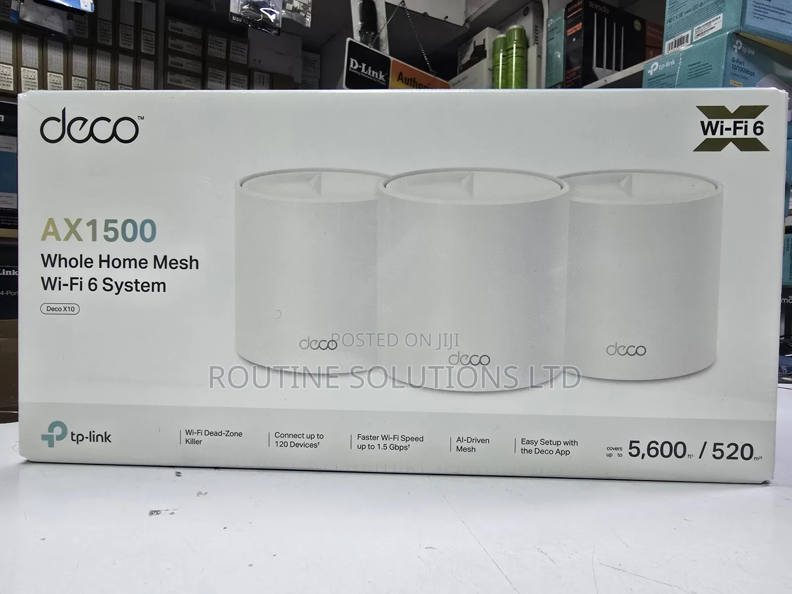 Tplink Deco X10 Ax1500 Whole Home Mesh Wifi 6