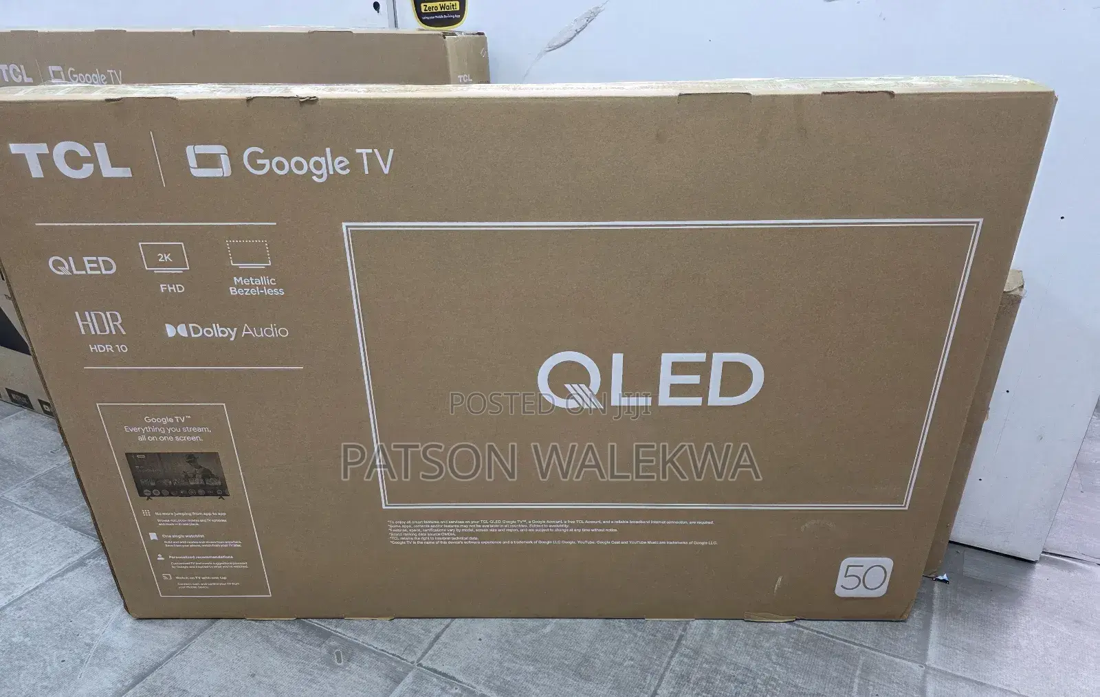 TCL 50′′ S5k Qled FHD Google Tv – 50s5k (2025)