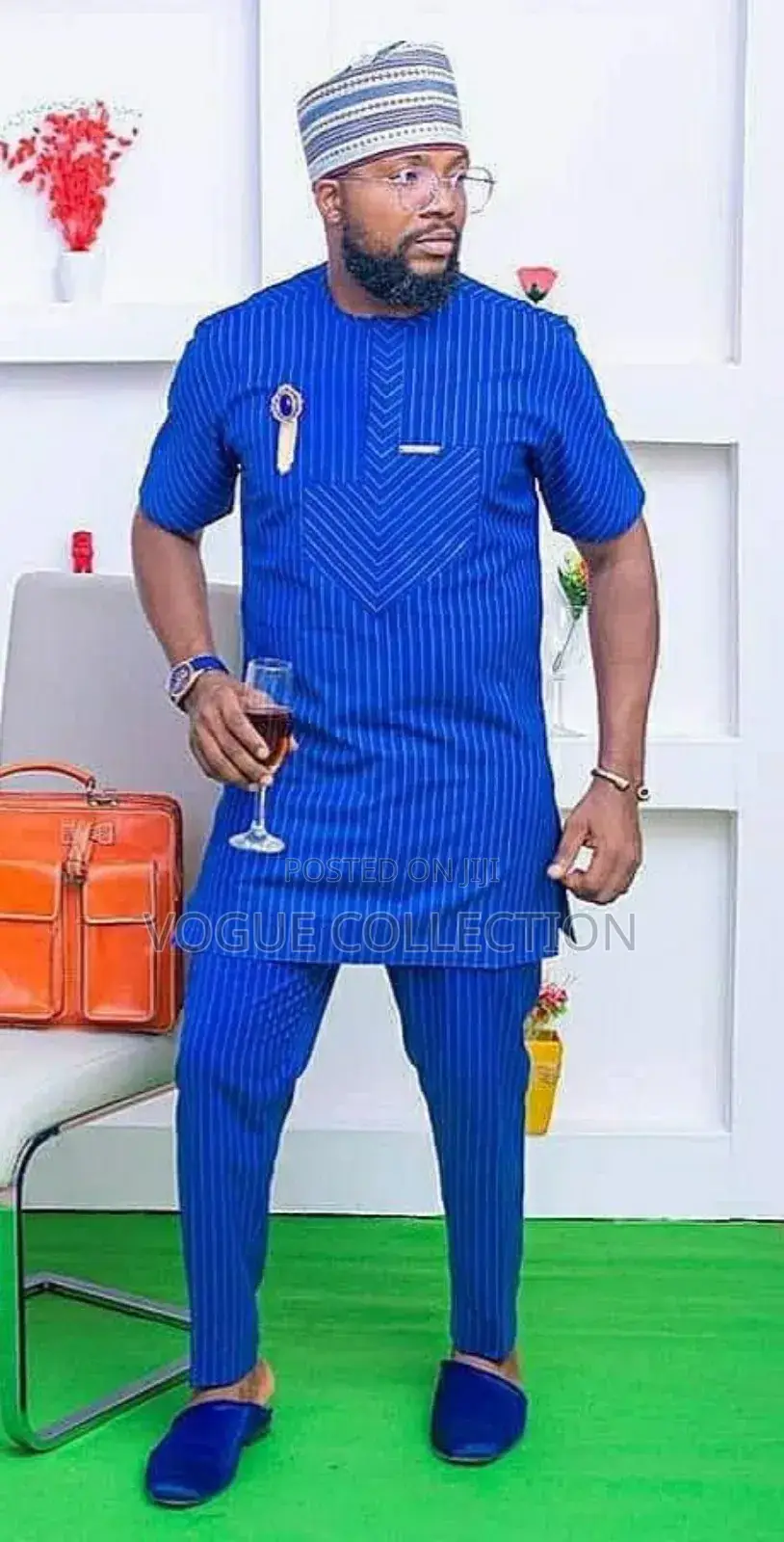 Executive Striped Senetor Suit