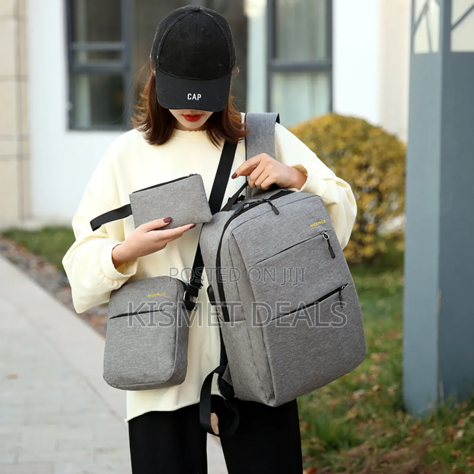 *3 Piece Backpack Set Is a Versatile Collection
