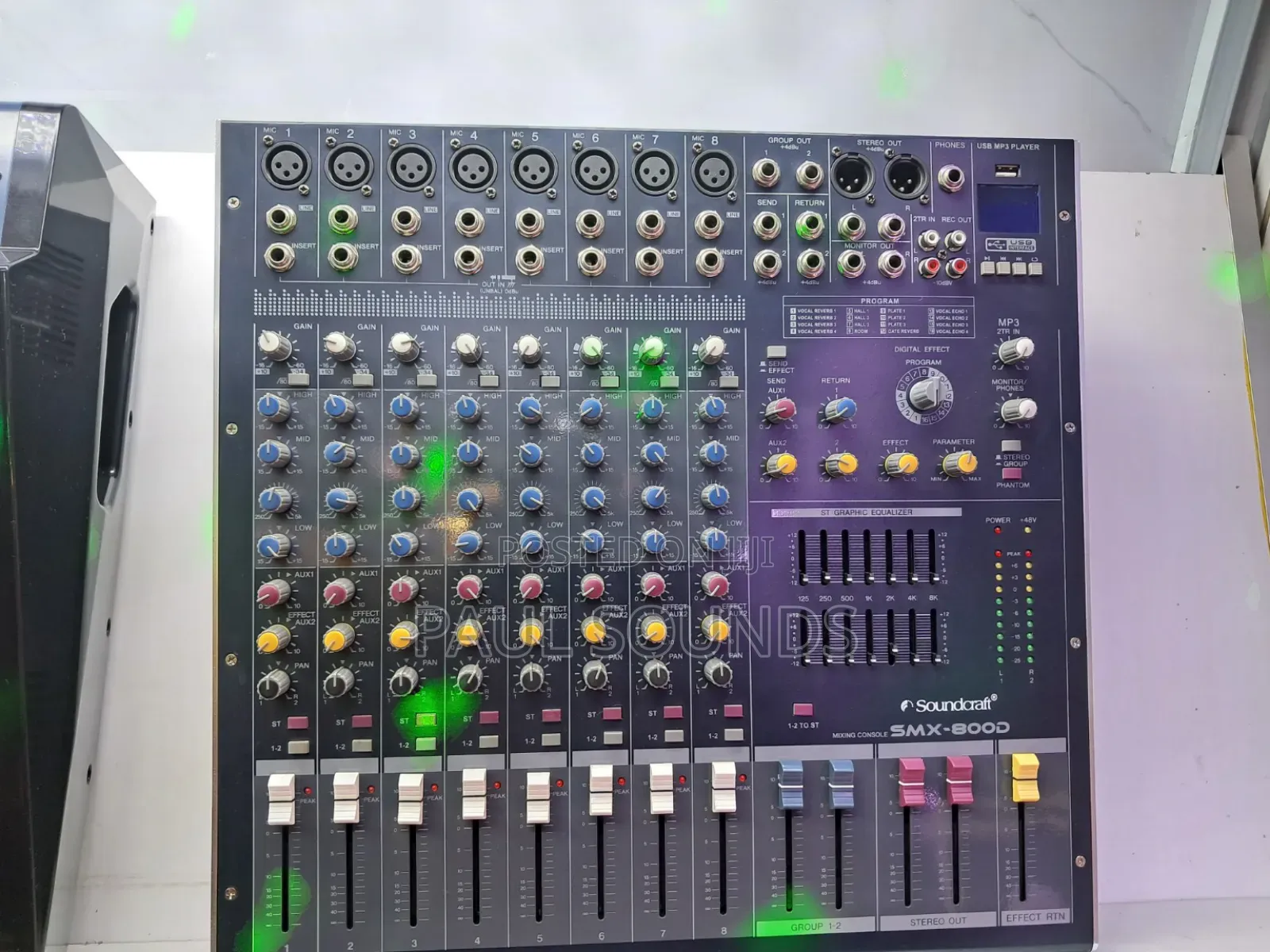 Soundcraft SMX-800 8-Channel Mixing Console
