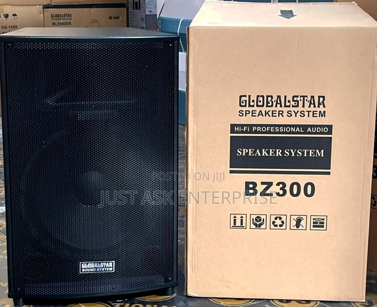 Globalstar (Bz300) 15" Inch, No Amplifier Speaker System