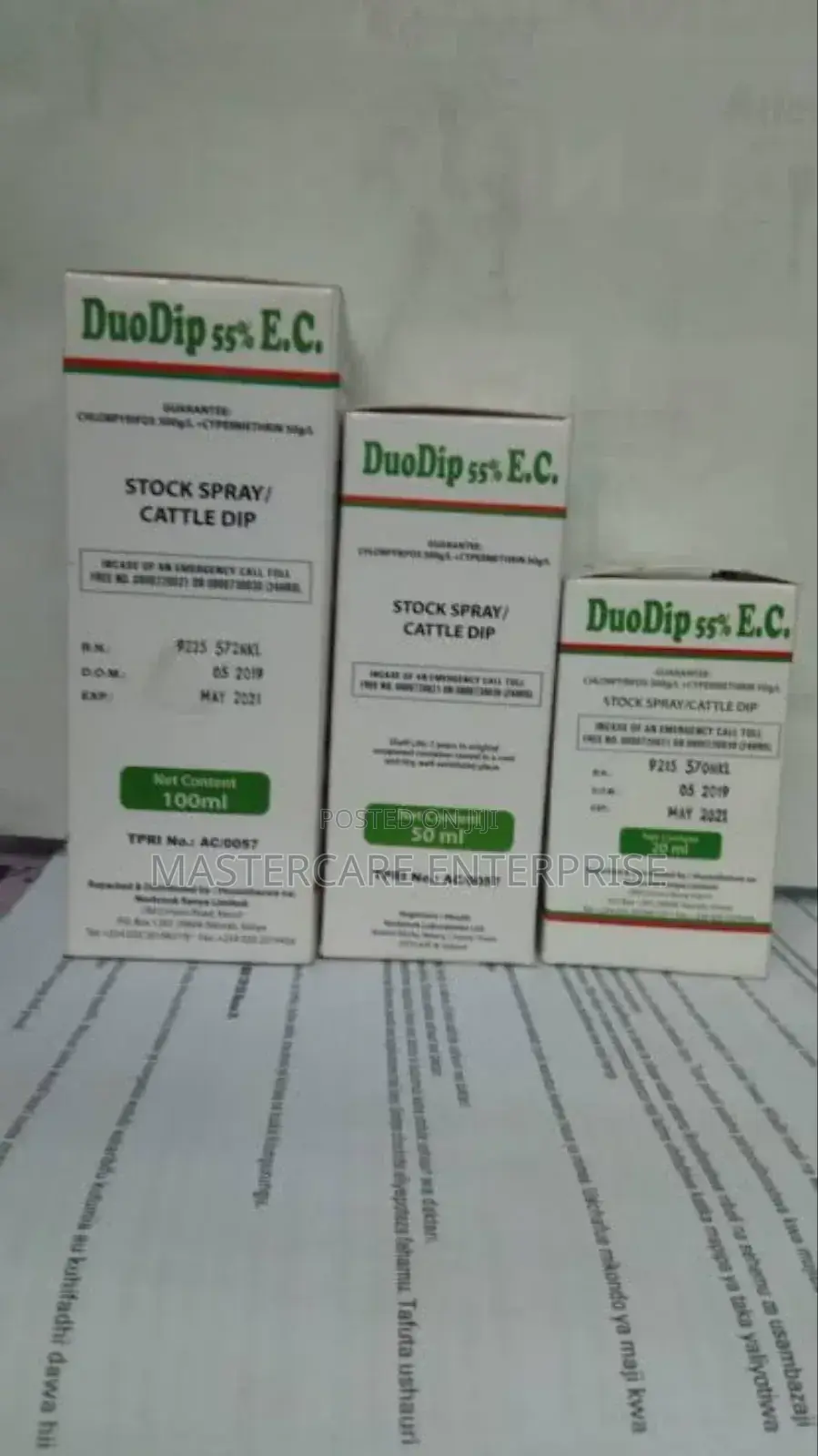 Duo Dip for Ticks