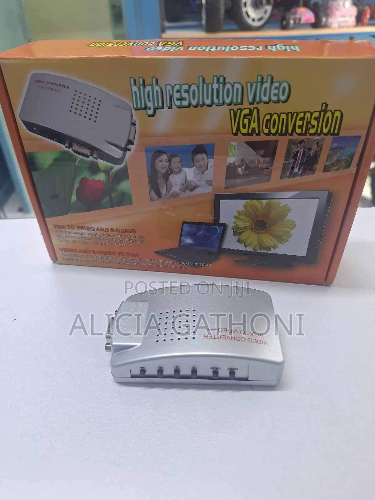 High Resolution Vga to Video Converter