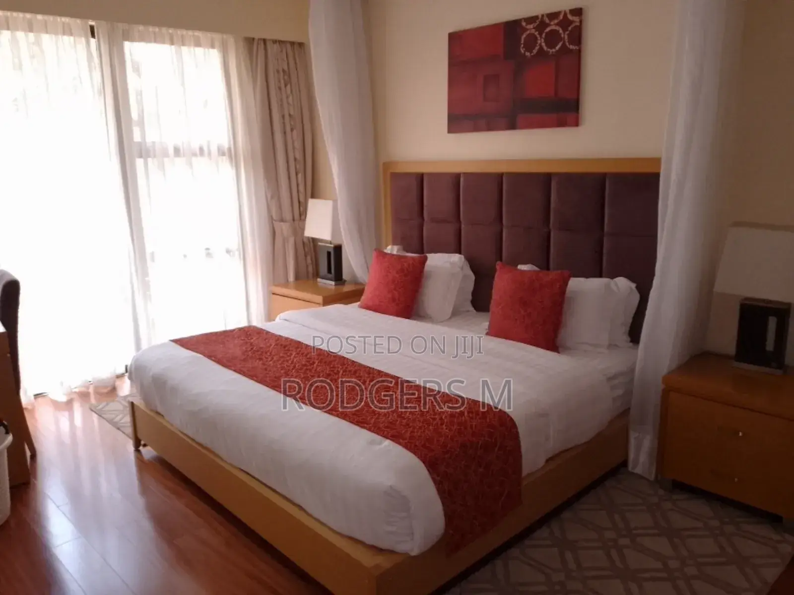 Furnished 1bdrm Apartment in State House Area for rent