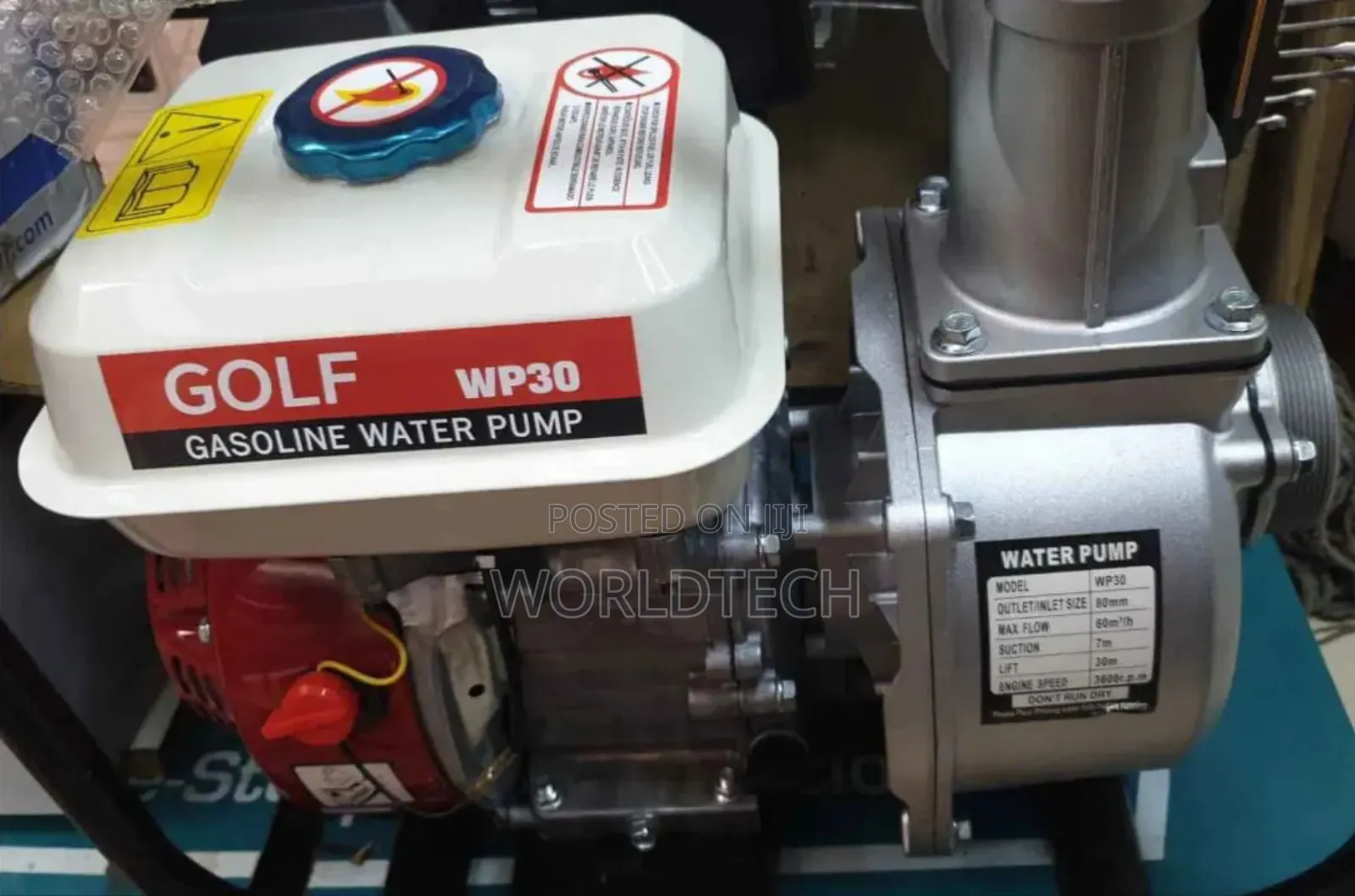 Golf 2" Water Pump Generator Petrol/Golf Water Pump Generator