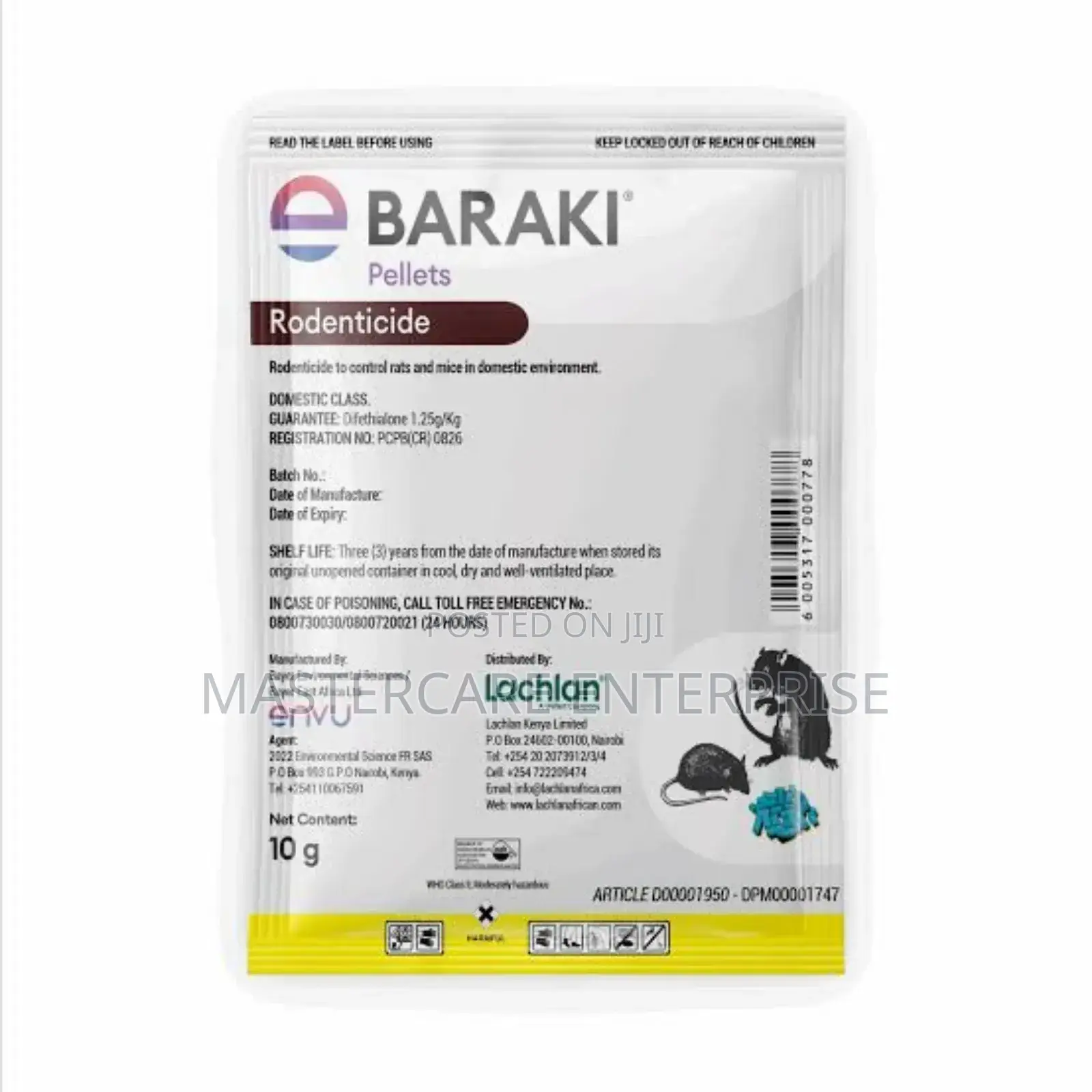 Baraki 10 GMS Poison