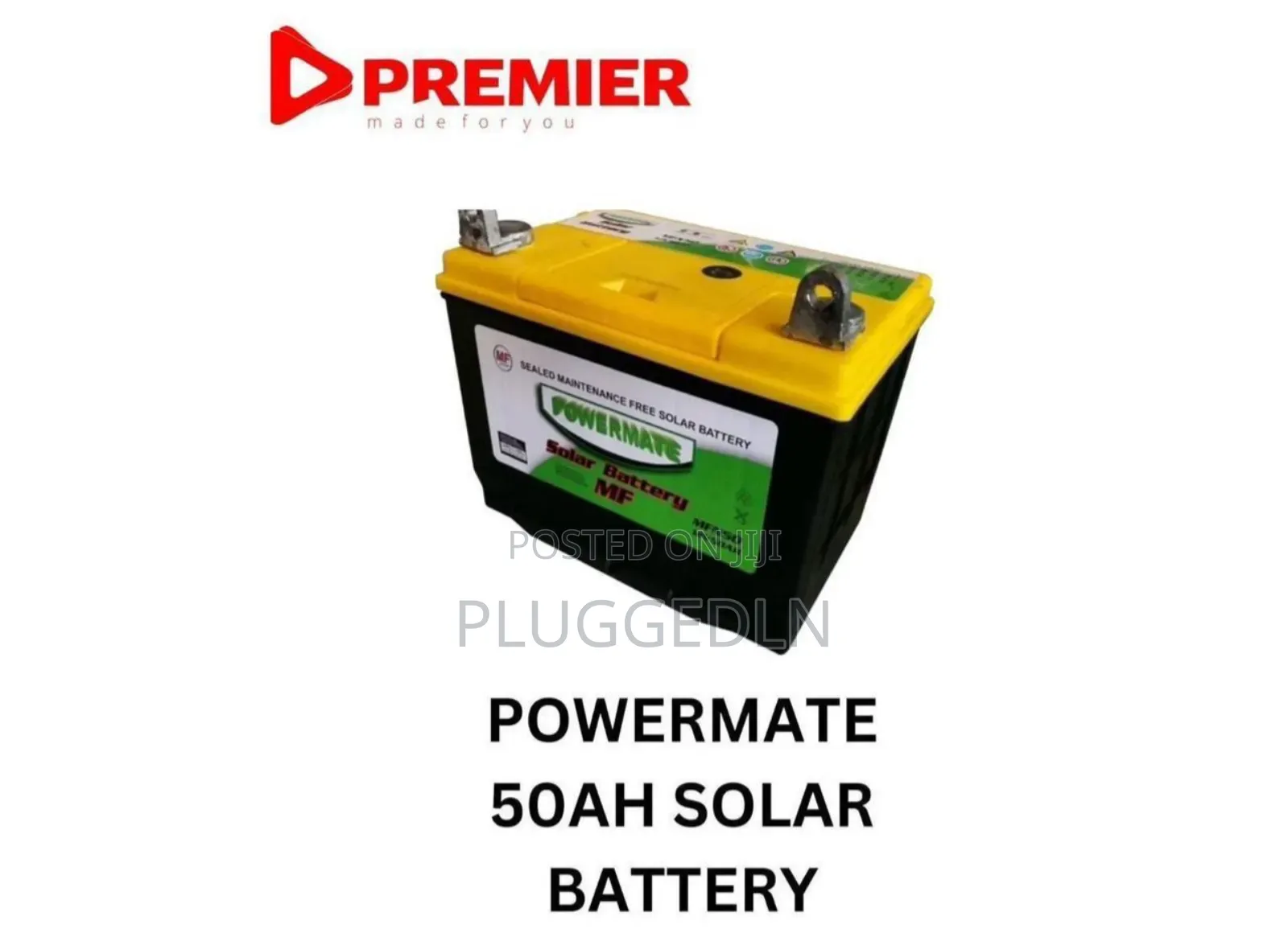 Powermate 50ah Sealed Solar Battery.