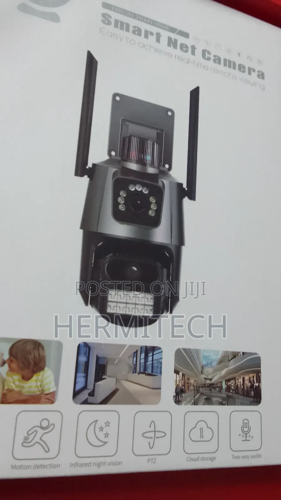 Resolution CCTV Camera Dual Lens Available