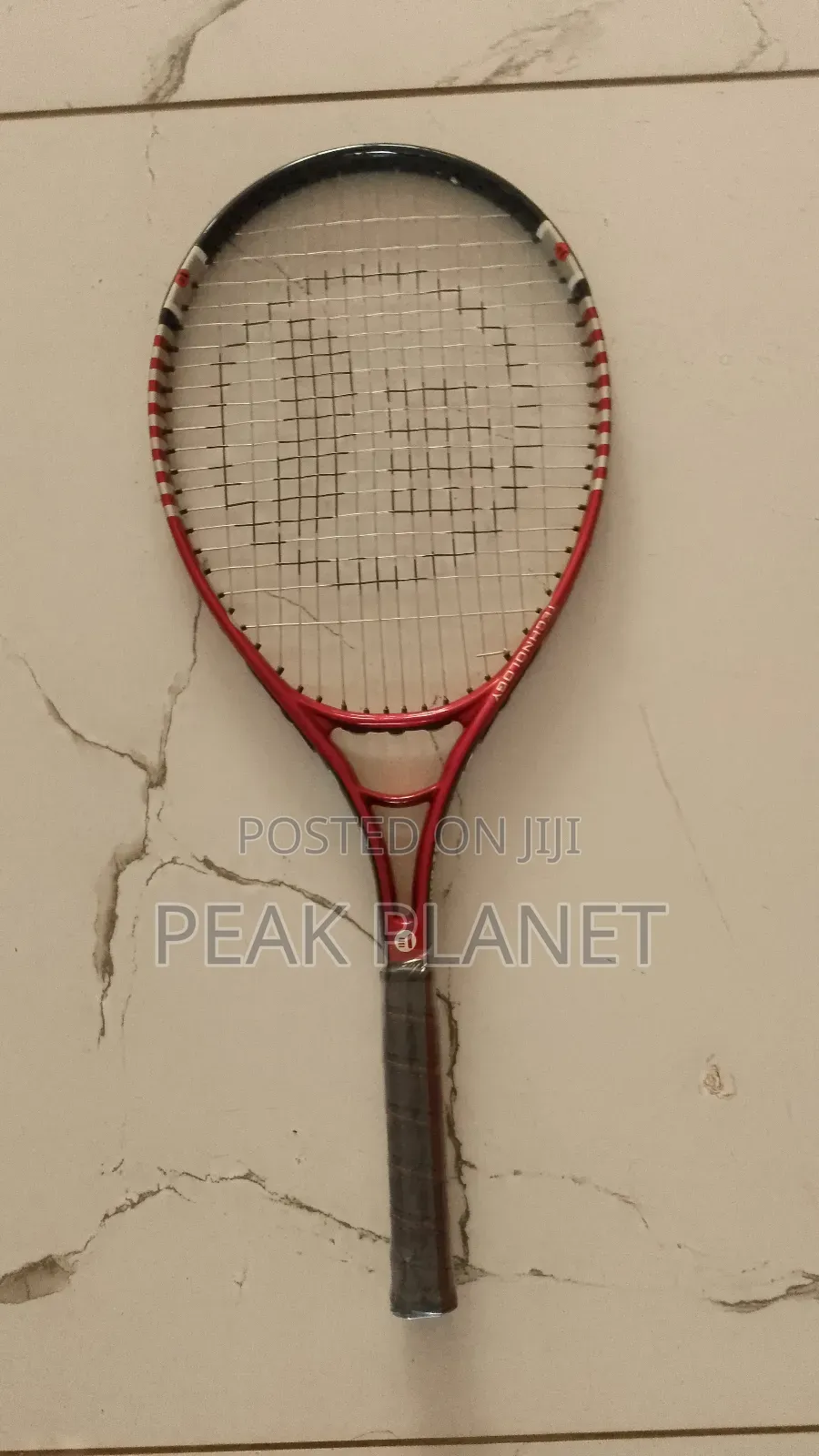 Professional Tennis Playing Racket