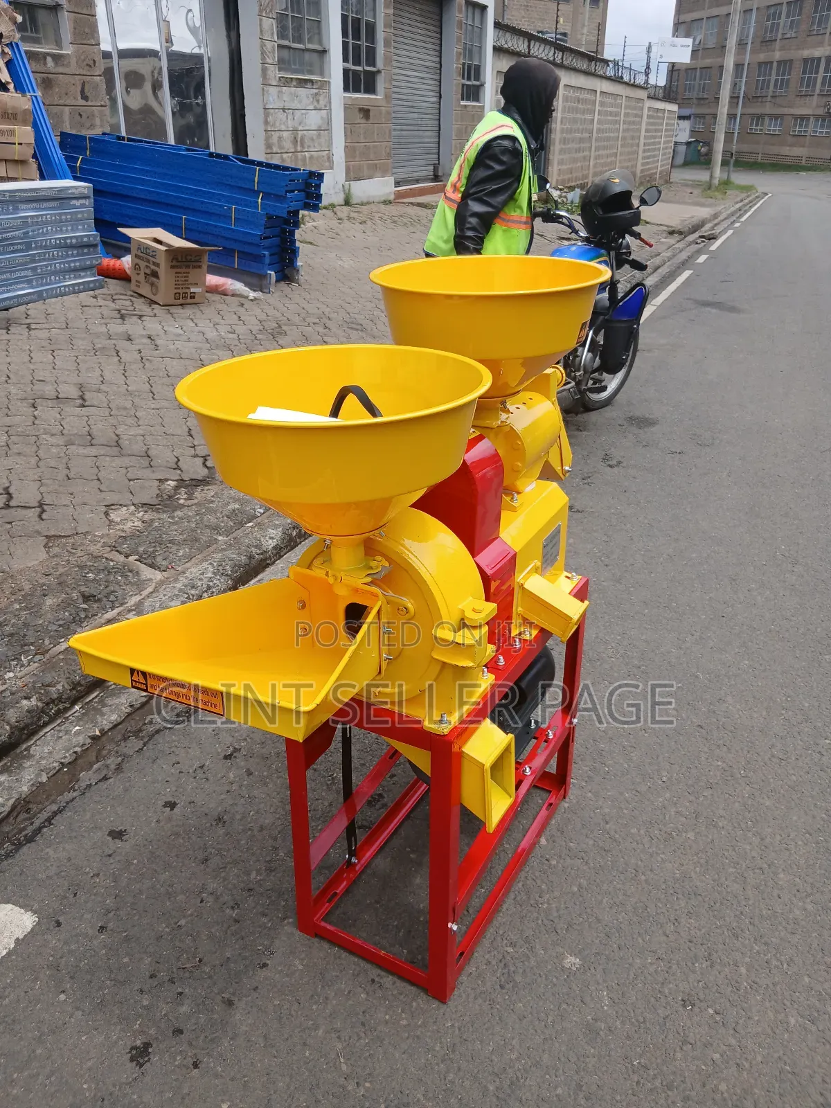 Rice And Maize Milling Machine