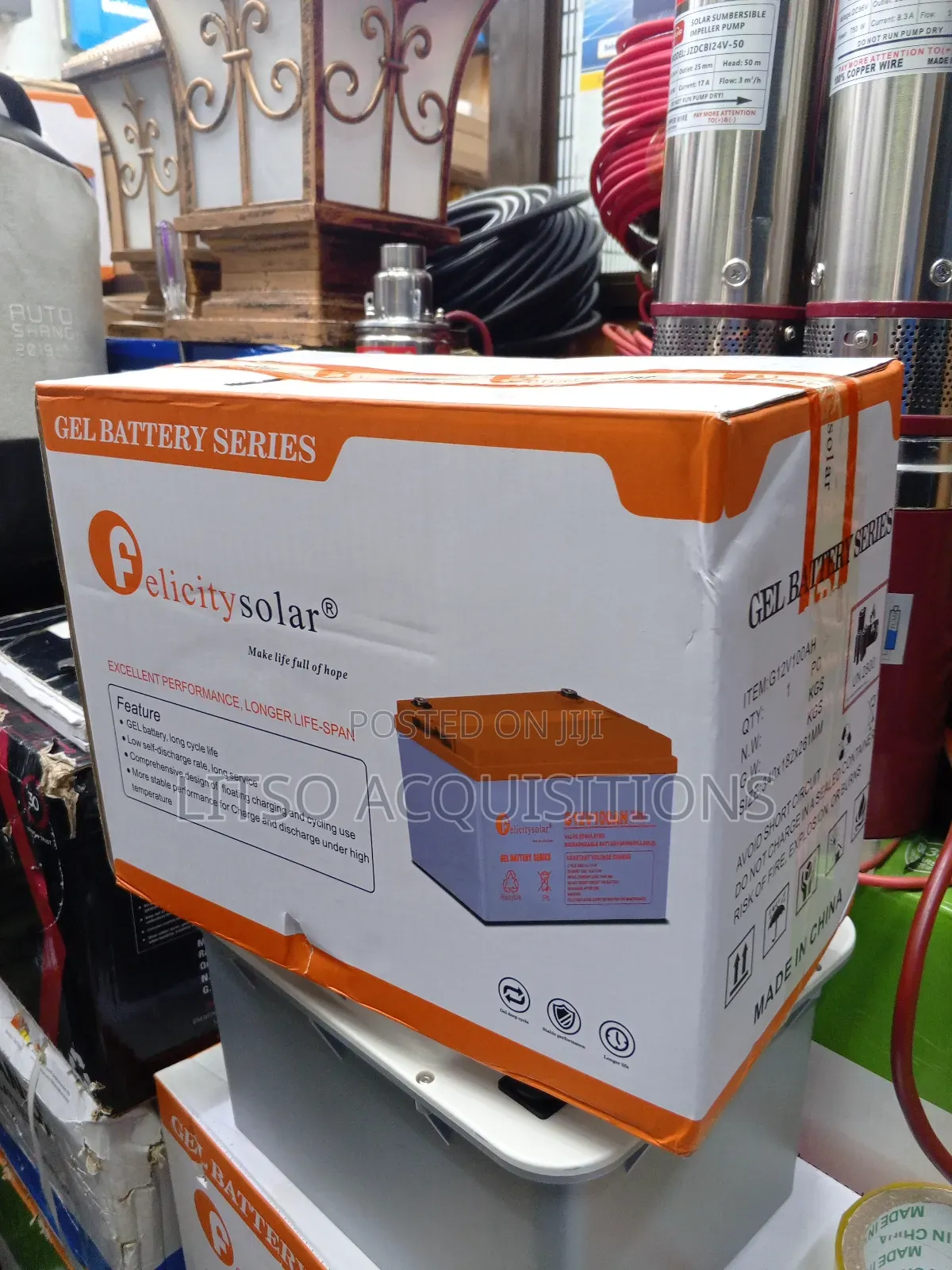100ah Felicity Gel Battery