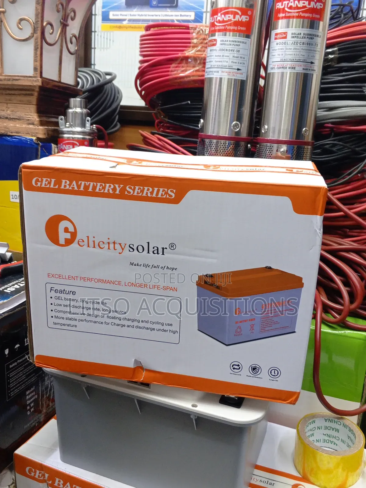 100ah Felicity Gel Battery