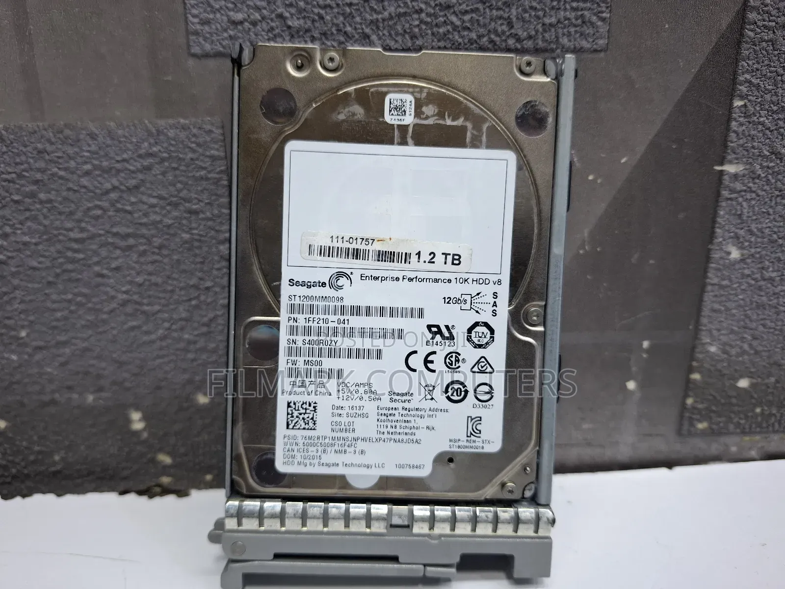 Seagate 1.2tb RPM 512n Sas 12gb/S 2.5in Enterprise Hard Drive