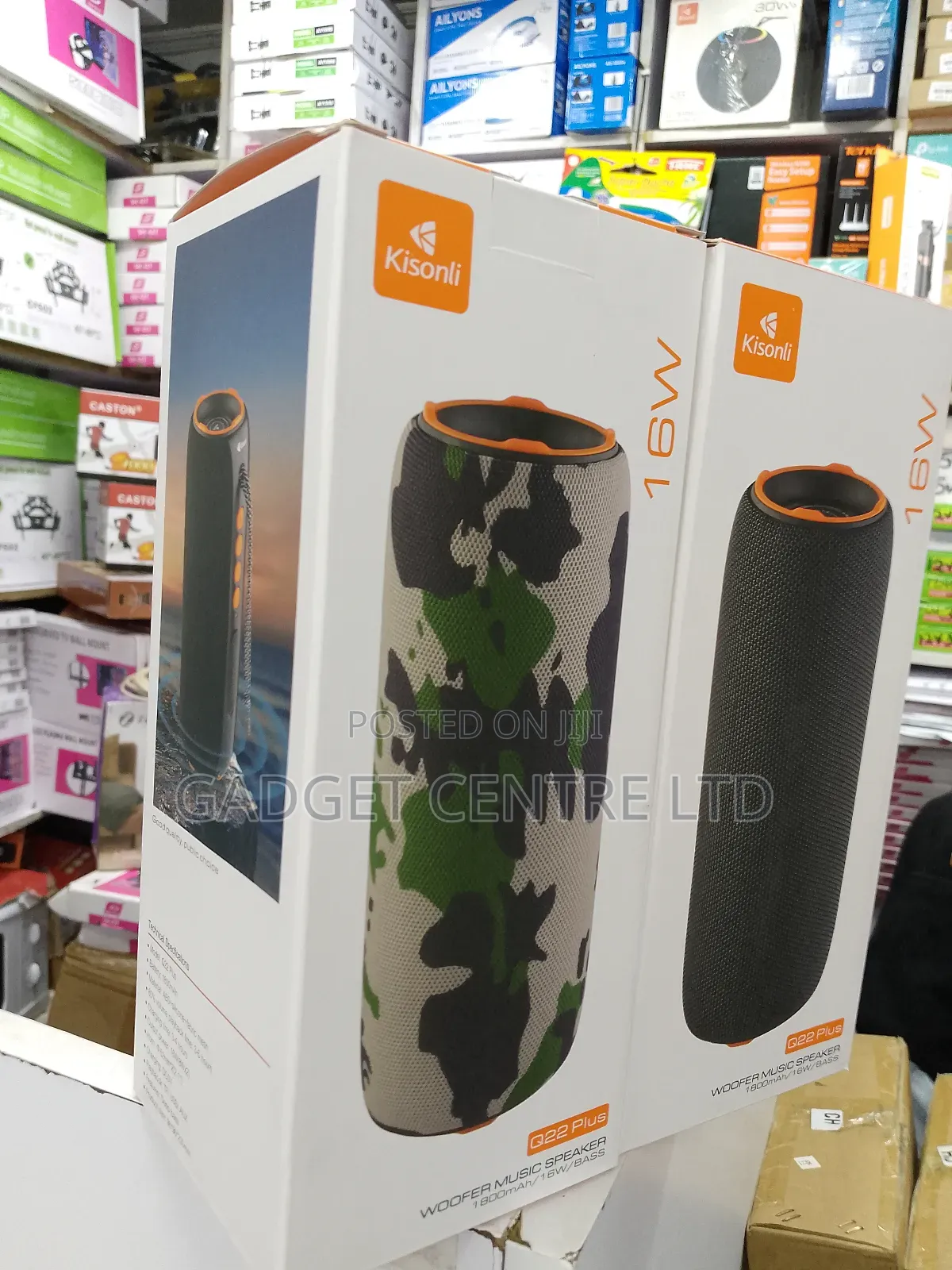 Kisonli Q22 Plus Woofer Bluetooth Speaker Original