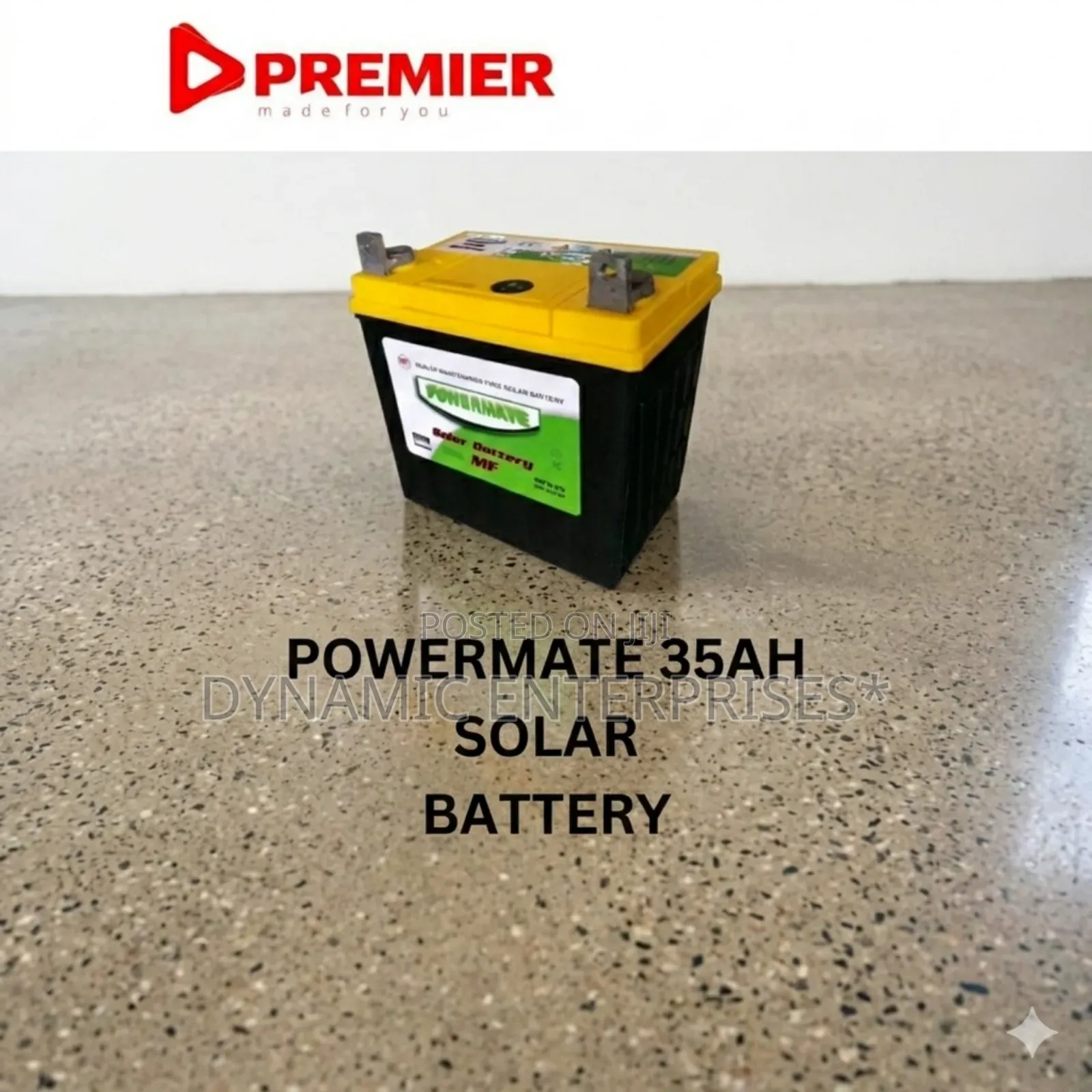 Powermate 35ah Solar Battery