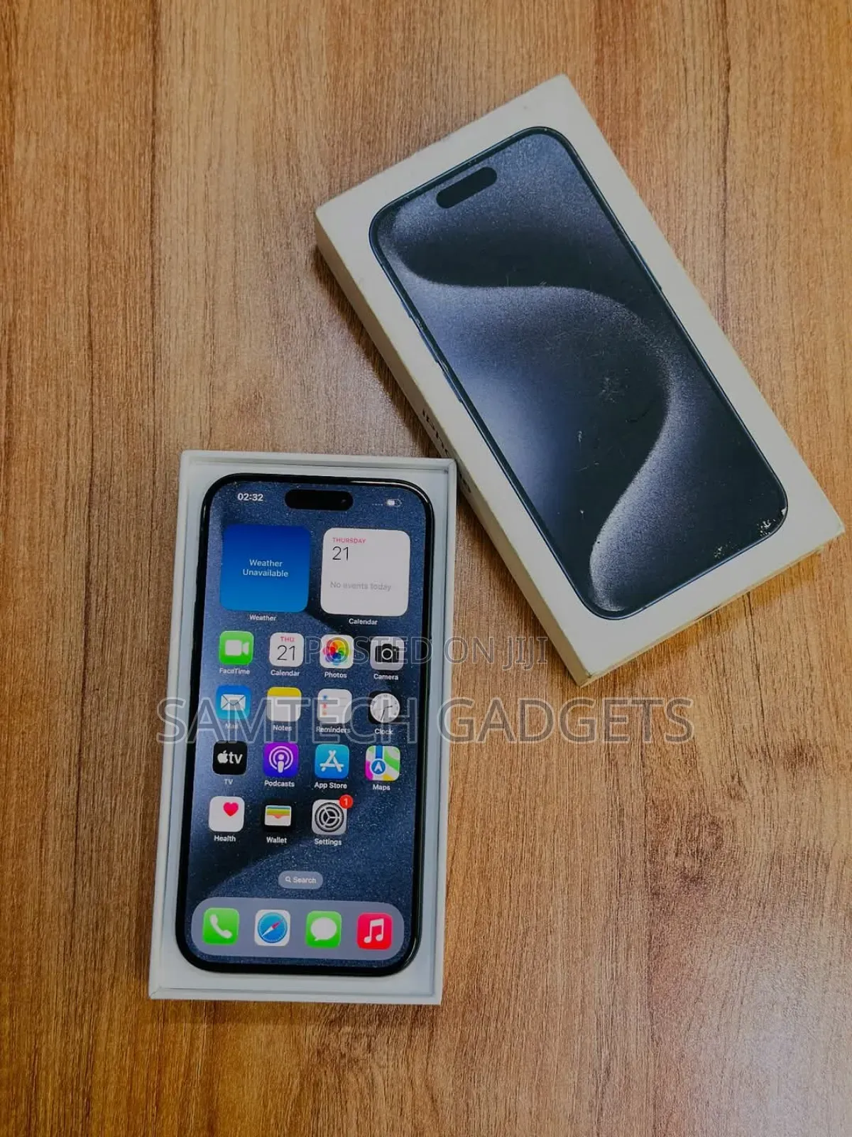 New Apple iPhone 15 Pro 256 GB Blue